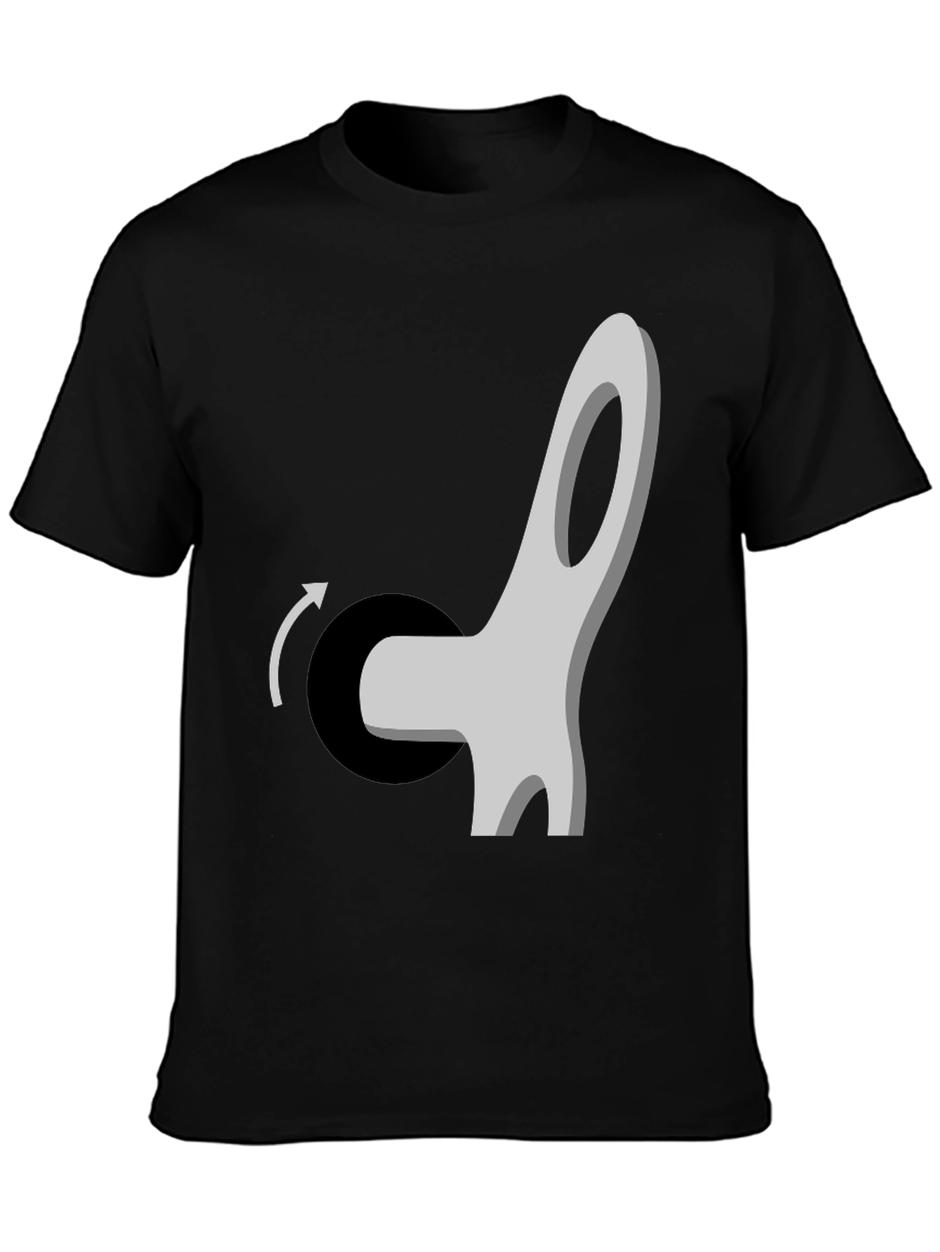 Rotating Chair Graphic T-Shirt