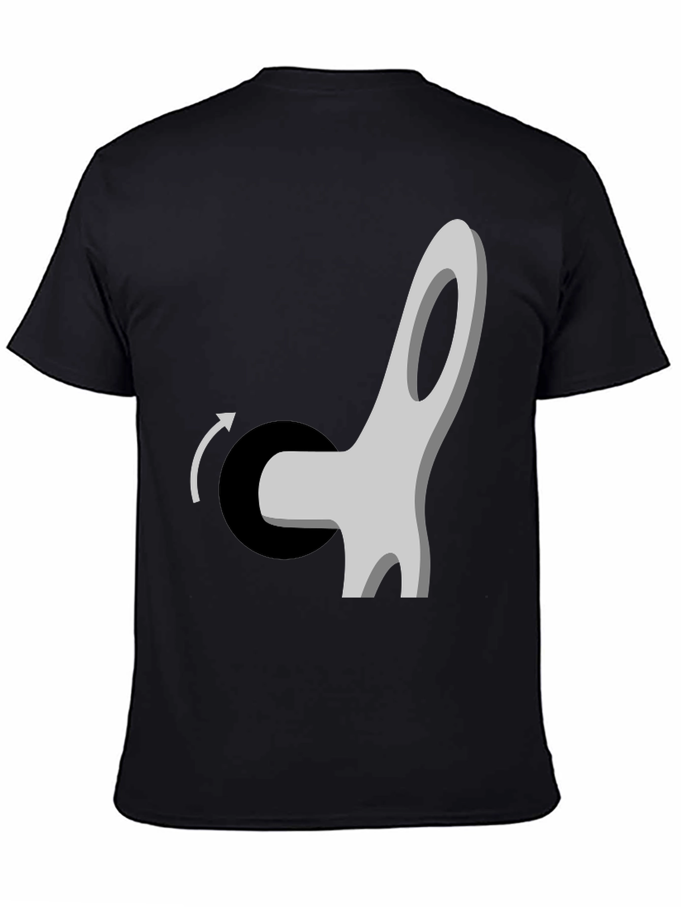 Rotating Chair Graphic T-Shirt