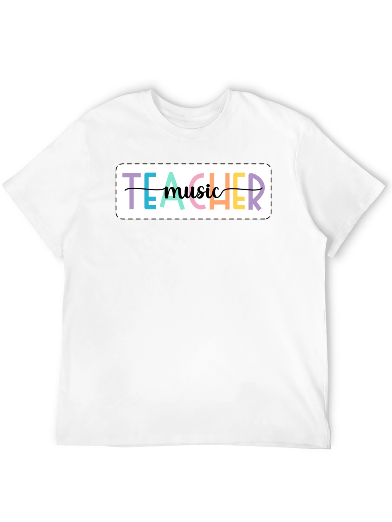 Music Teacher Graphic Tee - Unisex Black T-Shirt