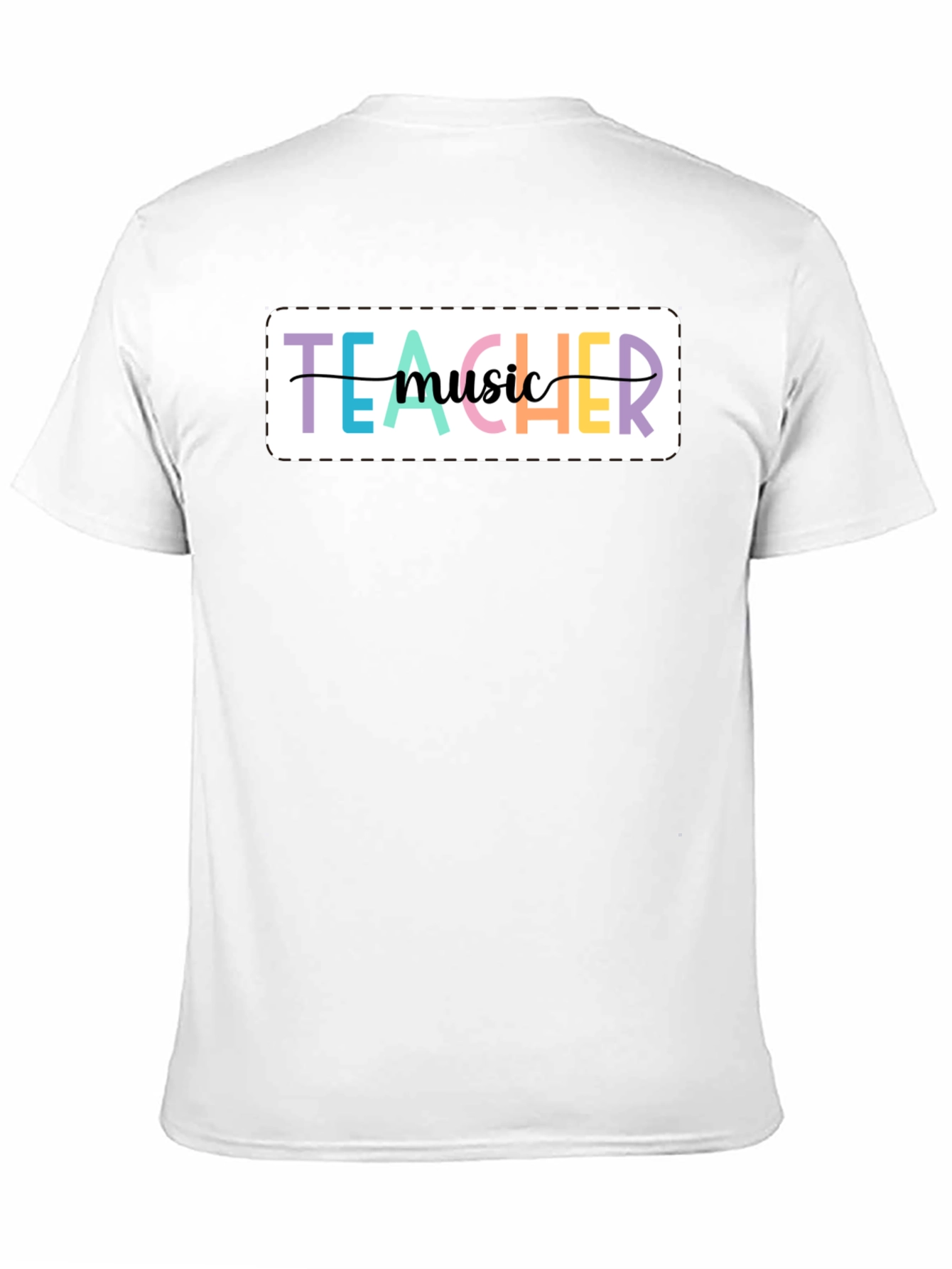 Music Teacher Graphic Tee - Unisex Black T-Shirt
