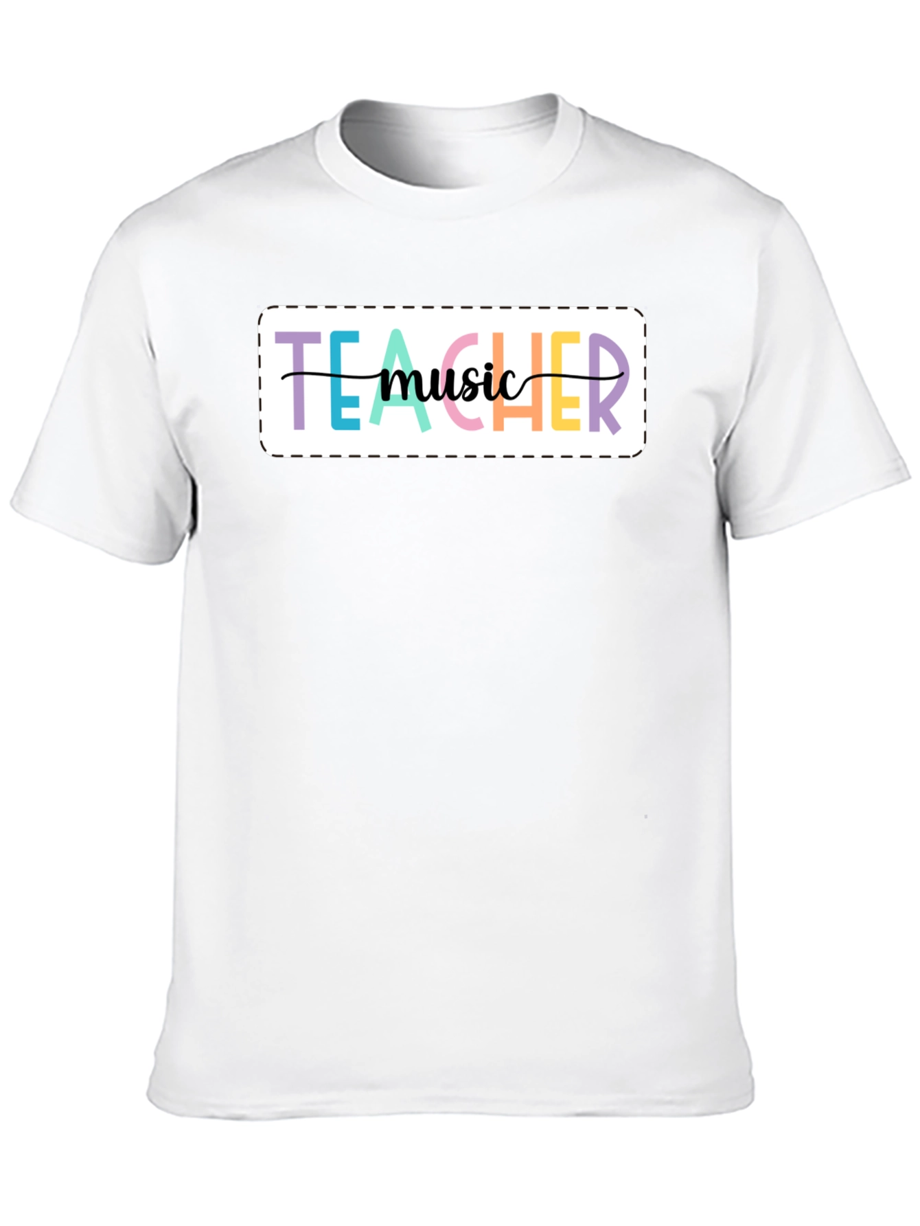 Music Teacher Graphic Tee - Unisex Black T-Shirt