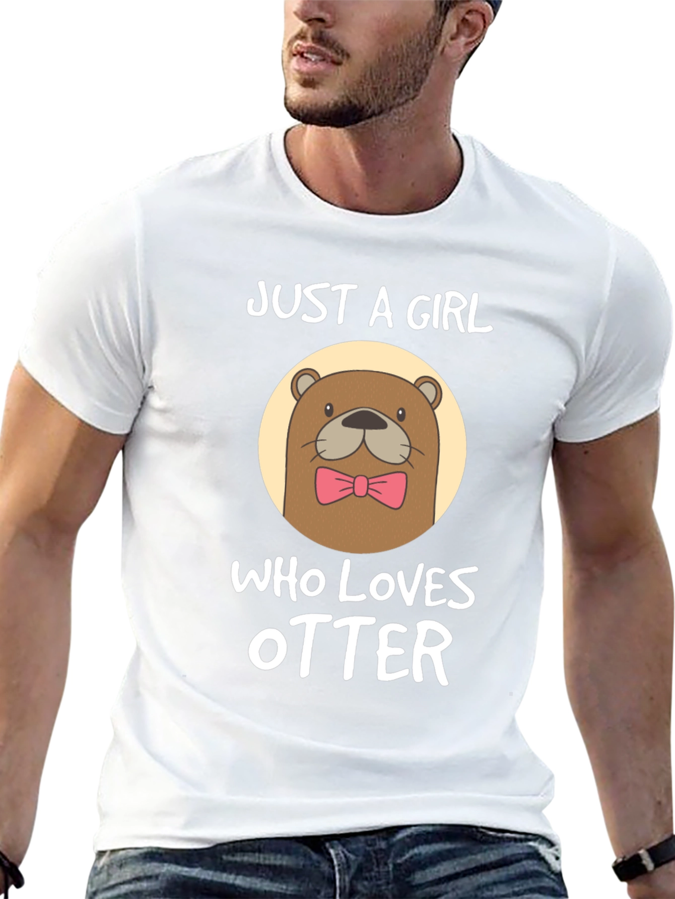 Just A Girl Who Loves Otters T-Shirt
