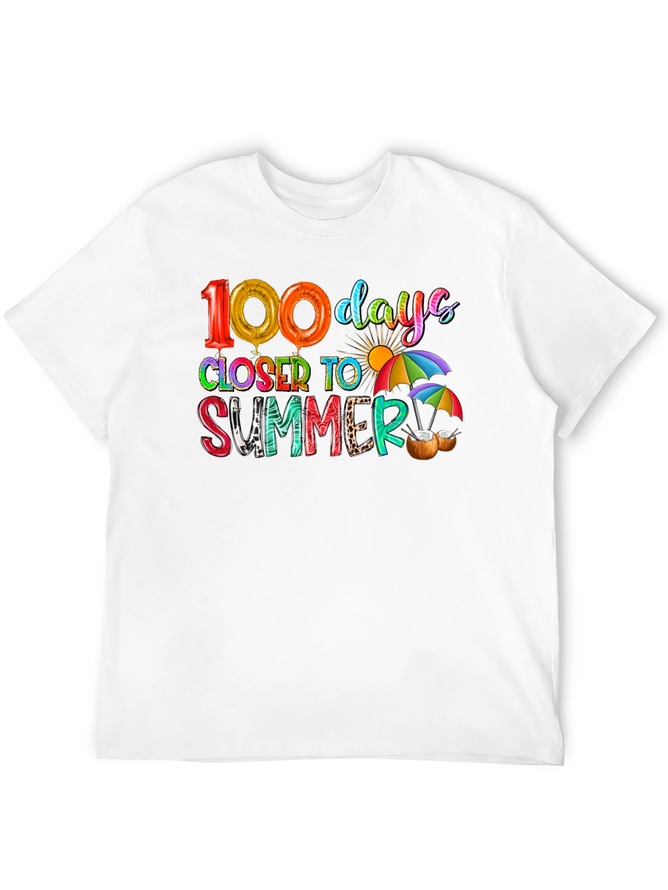 100 Days Closer To Summer Graphic Tee