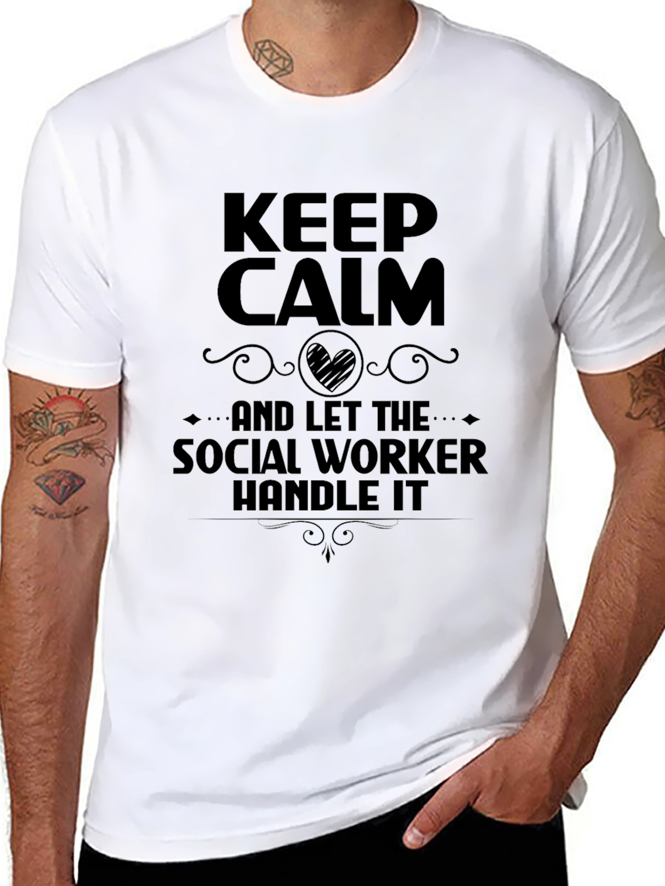 Keep Calm Social Worker T-Shirt