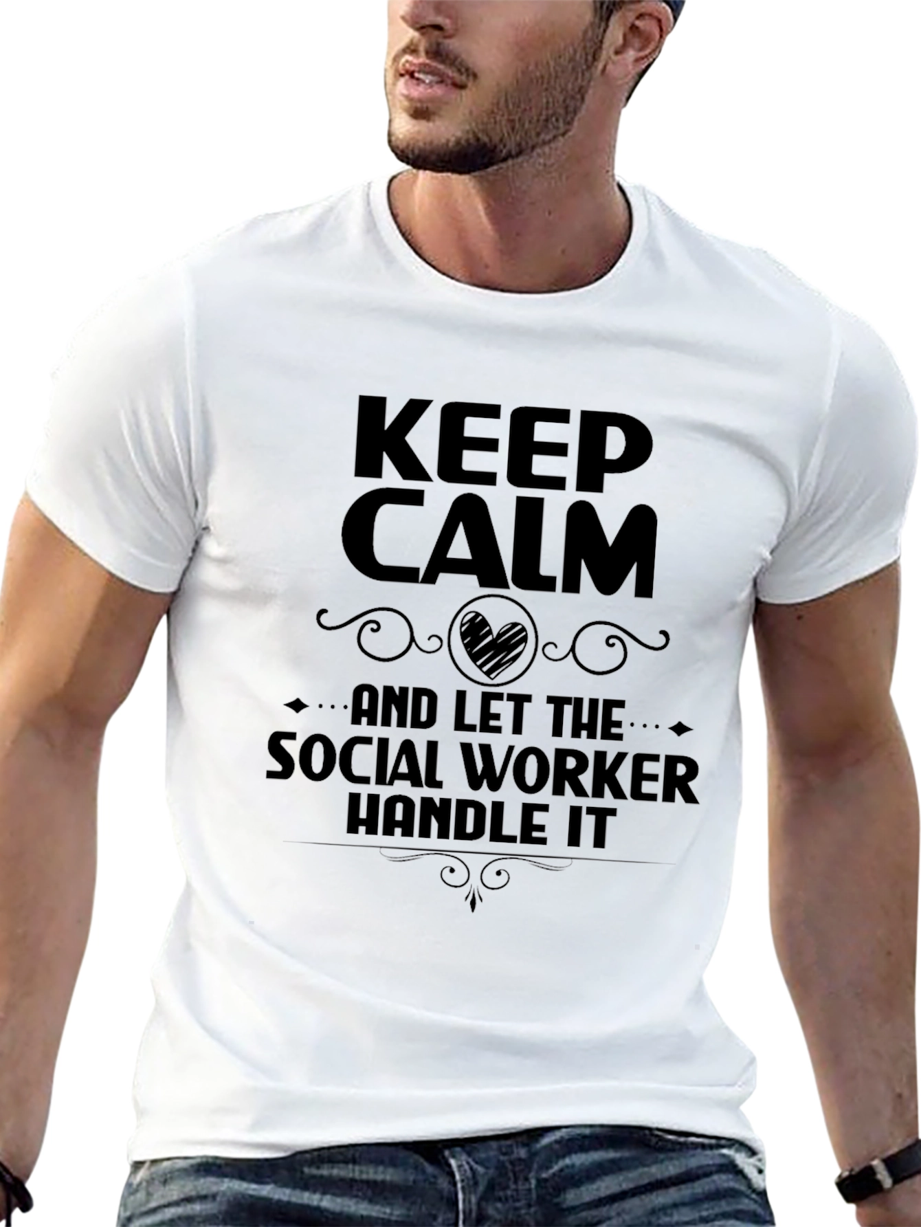 Keep Calm Social Worker T-Shirt