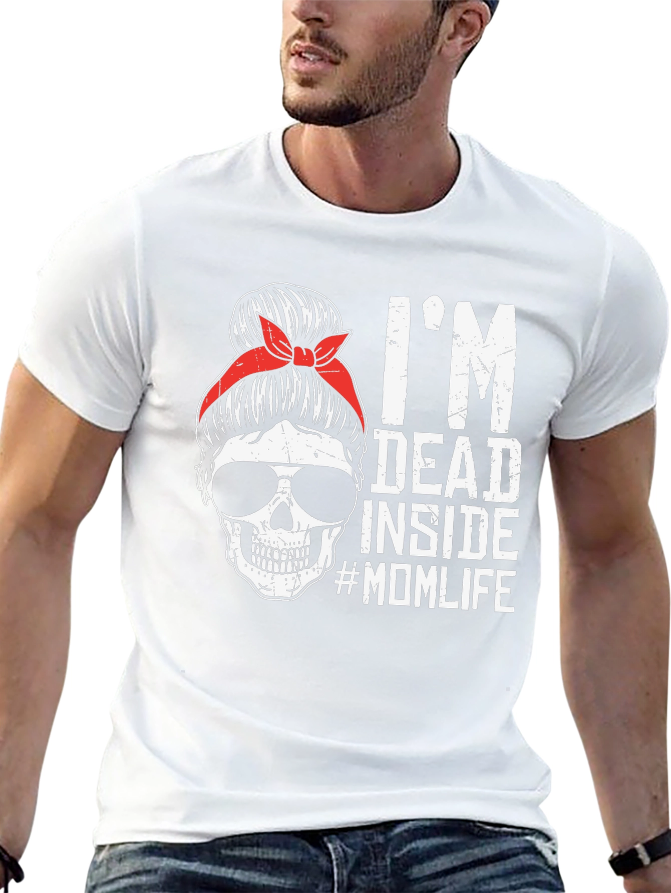 Im Dead Inside #MomLife Graphic Tee
