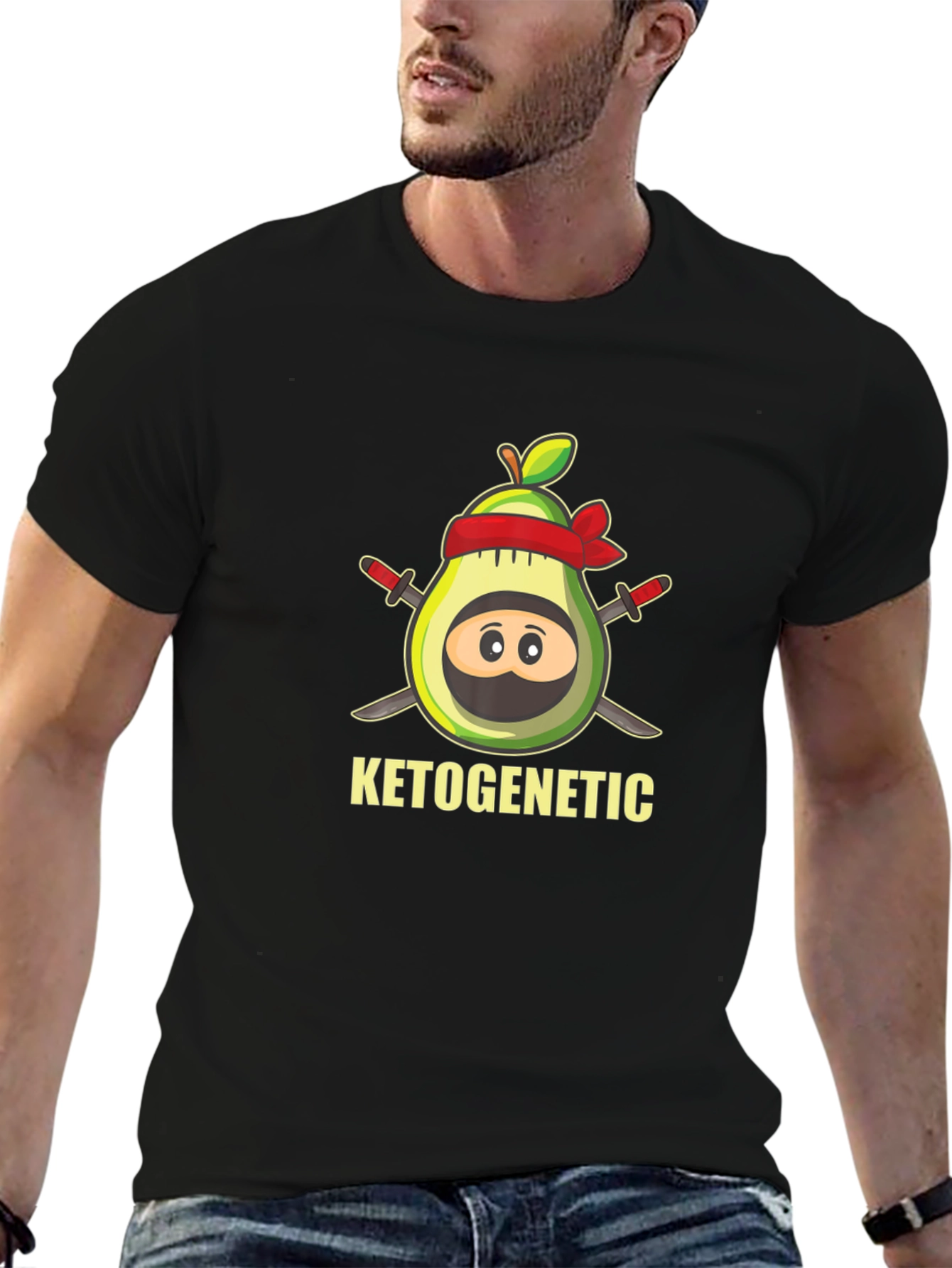 Ketogenic Ninja Avocado T-Shirt