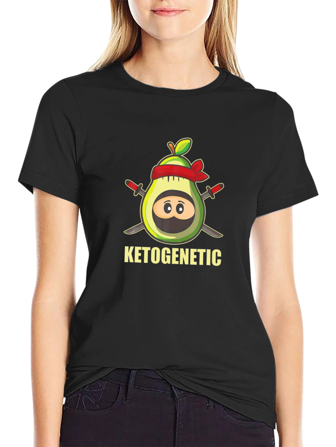 Ketogenic Ninja Avocado T-Shirt