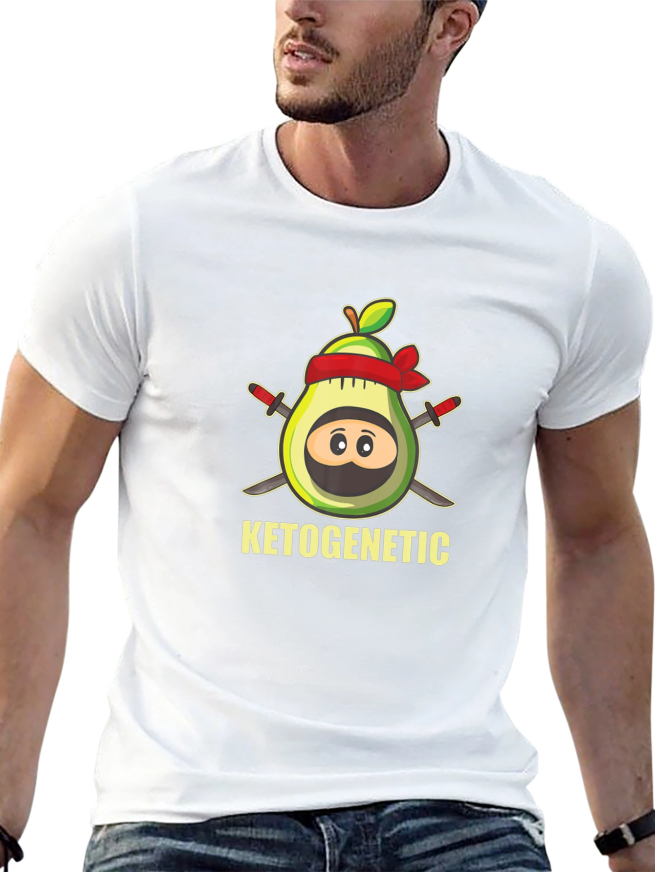 Ketogenic Ninja Avocado T-Shirt