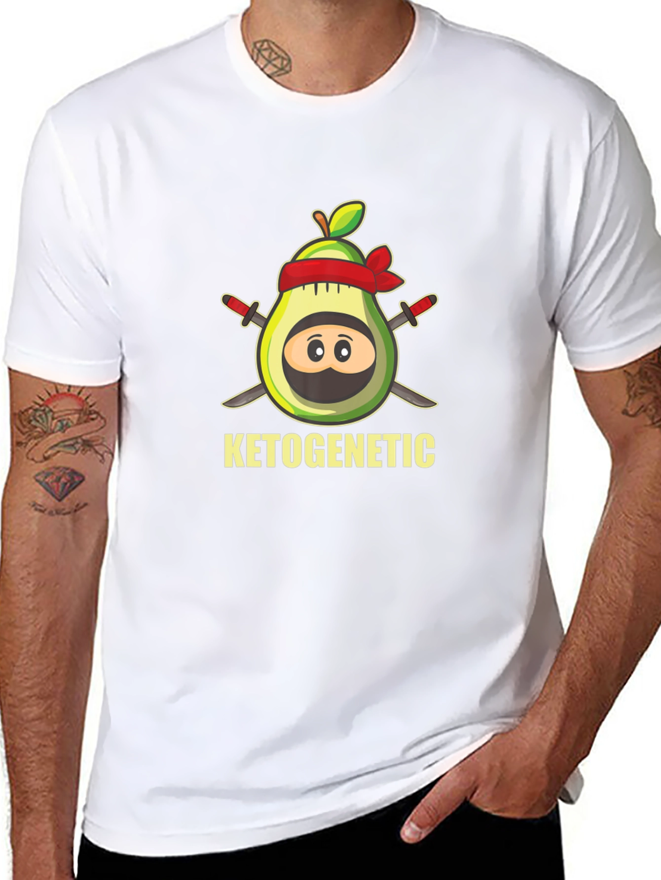 Ketogenic Ninja Avocado T-Shirt