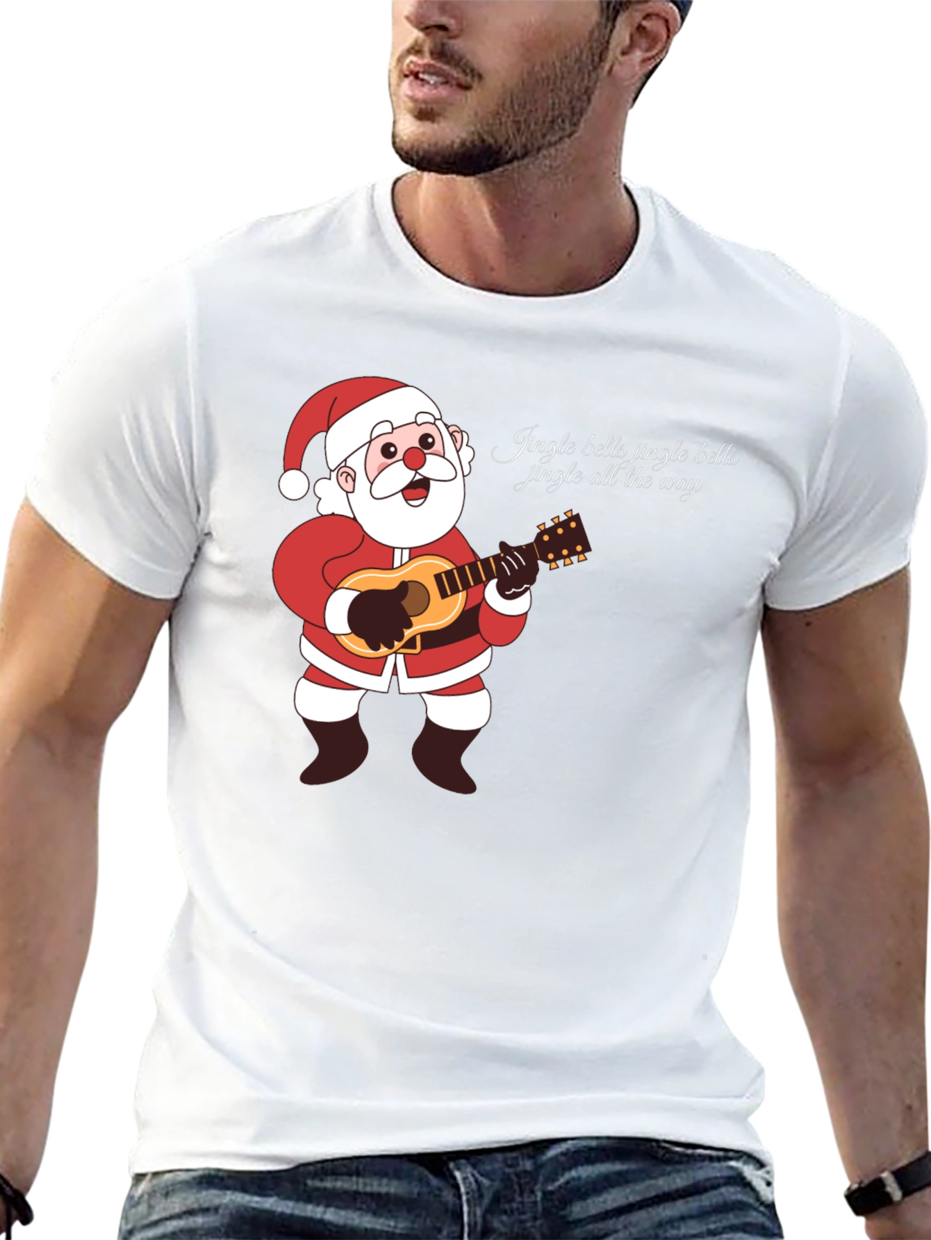 Jingle Bells Santa T-Shirt