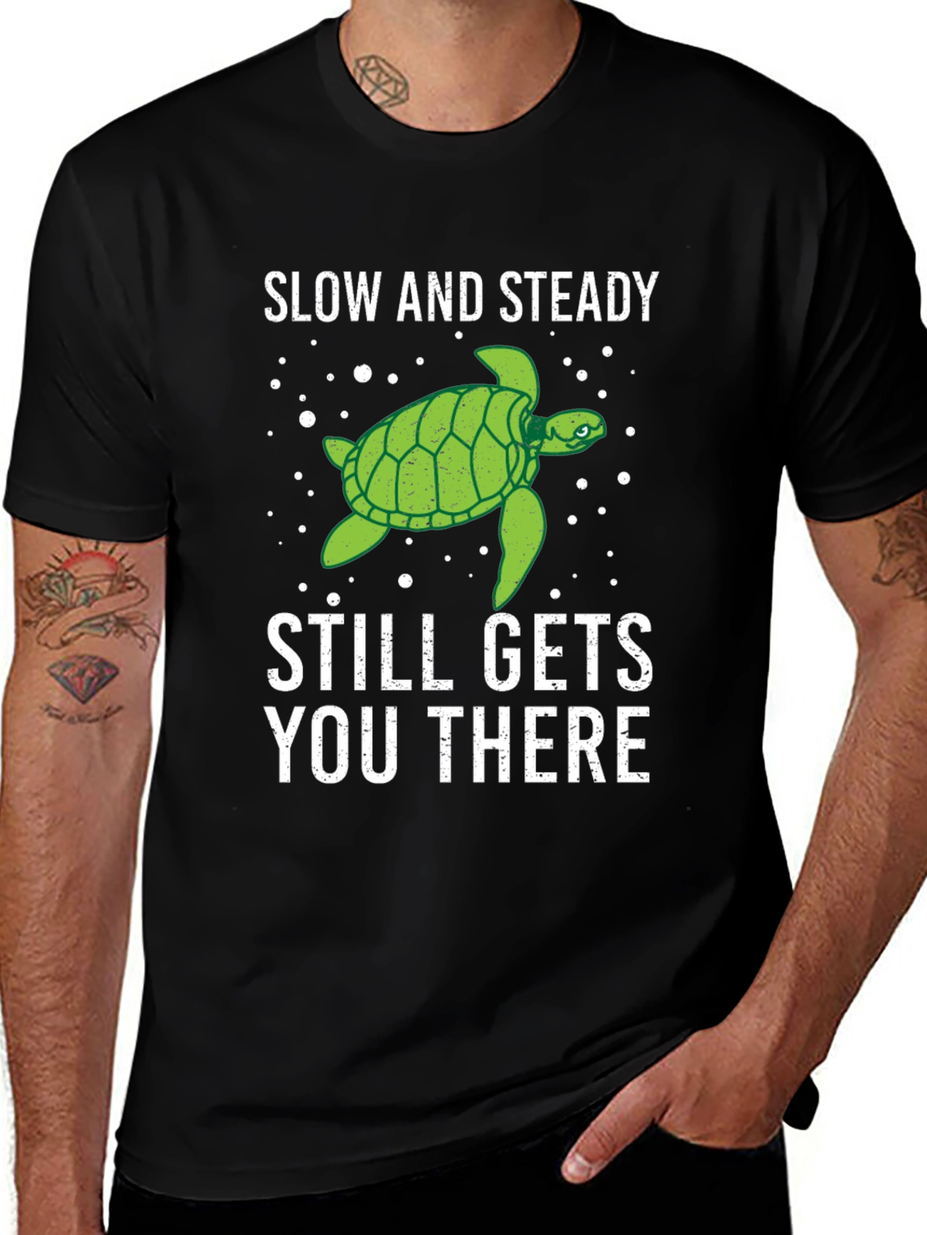 Slow & Steady Turtle Graphic Tee