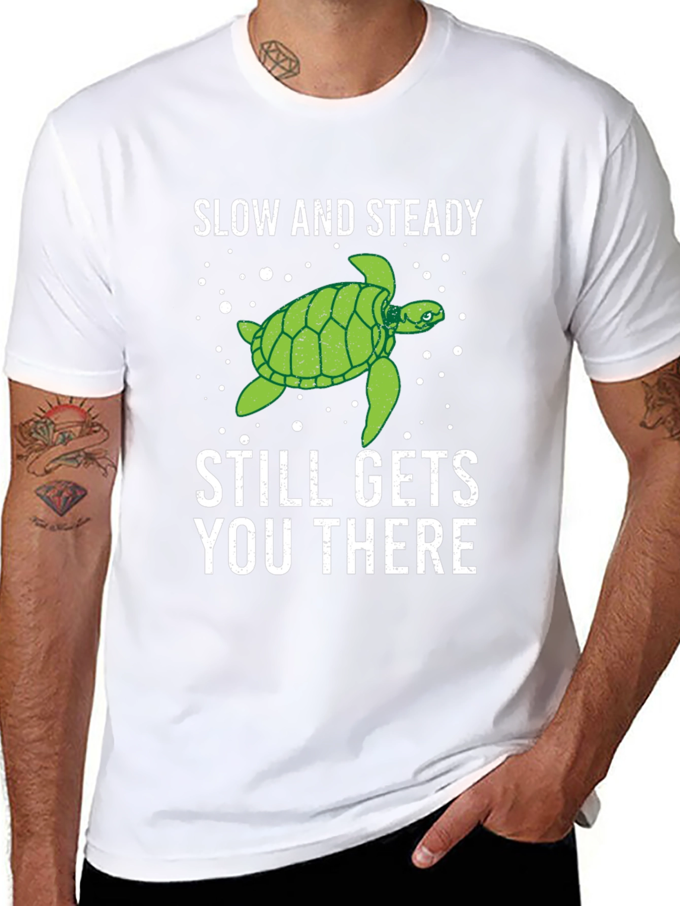 Slow & Steady Turtle Graphic Tee