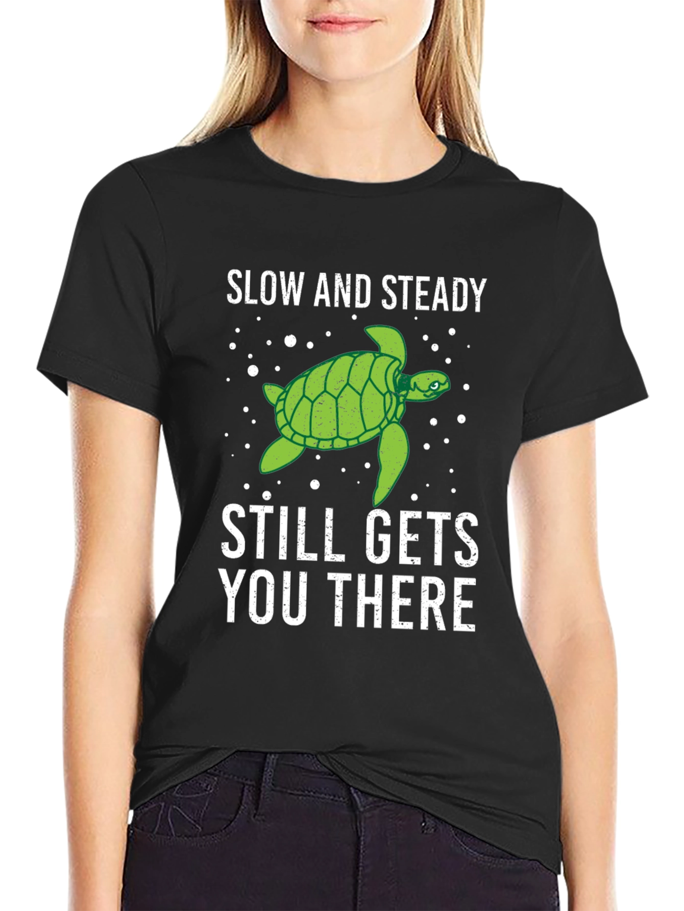 Slow & Steady Turtle Graphic Tee
