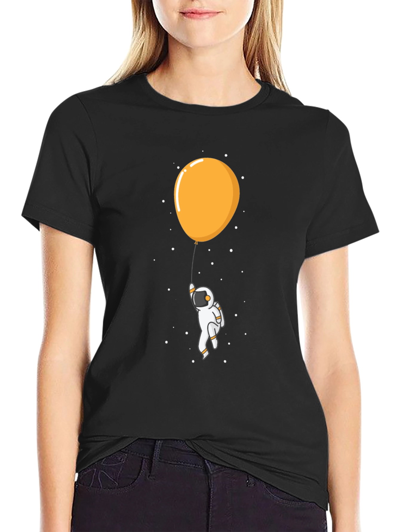 Astronaut Balloon Graphic Tee