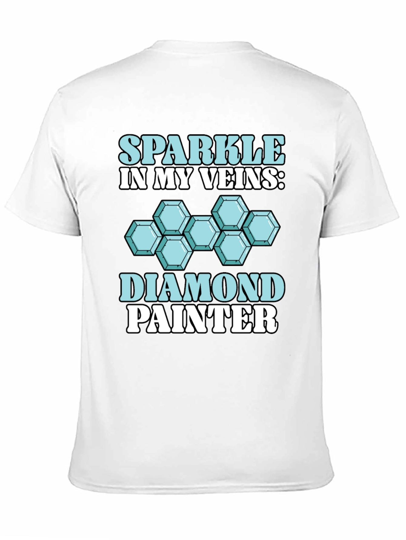 Diamond Painter T-Shirt: Sparkle in My Veins