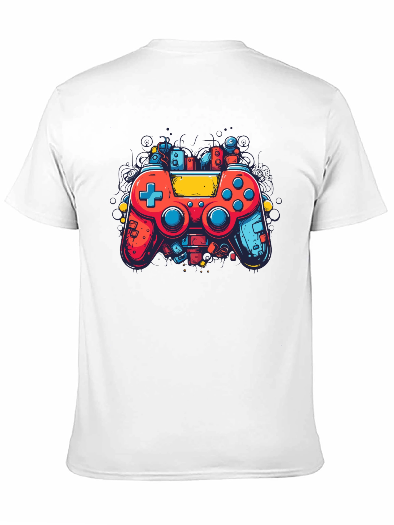 Retro Gaming T-Shirt - Cool Controller Design