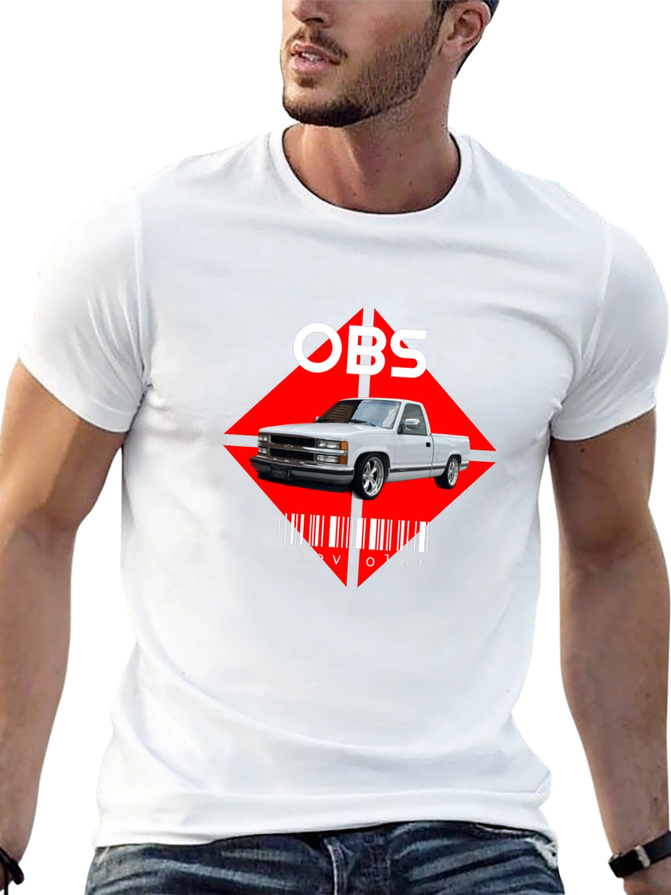 OBS Chevrolet Truck Black Graphic Tee
