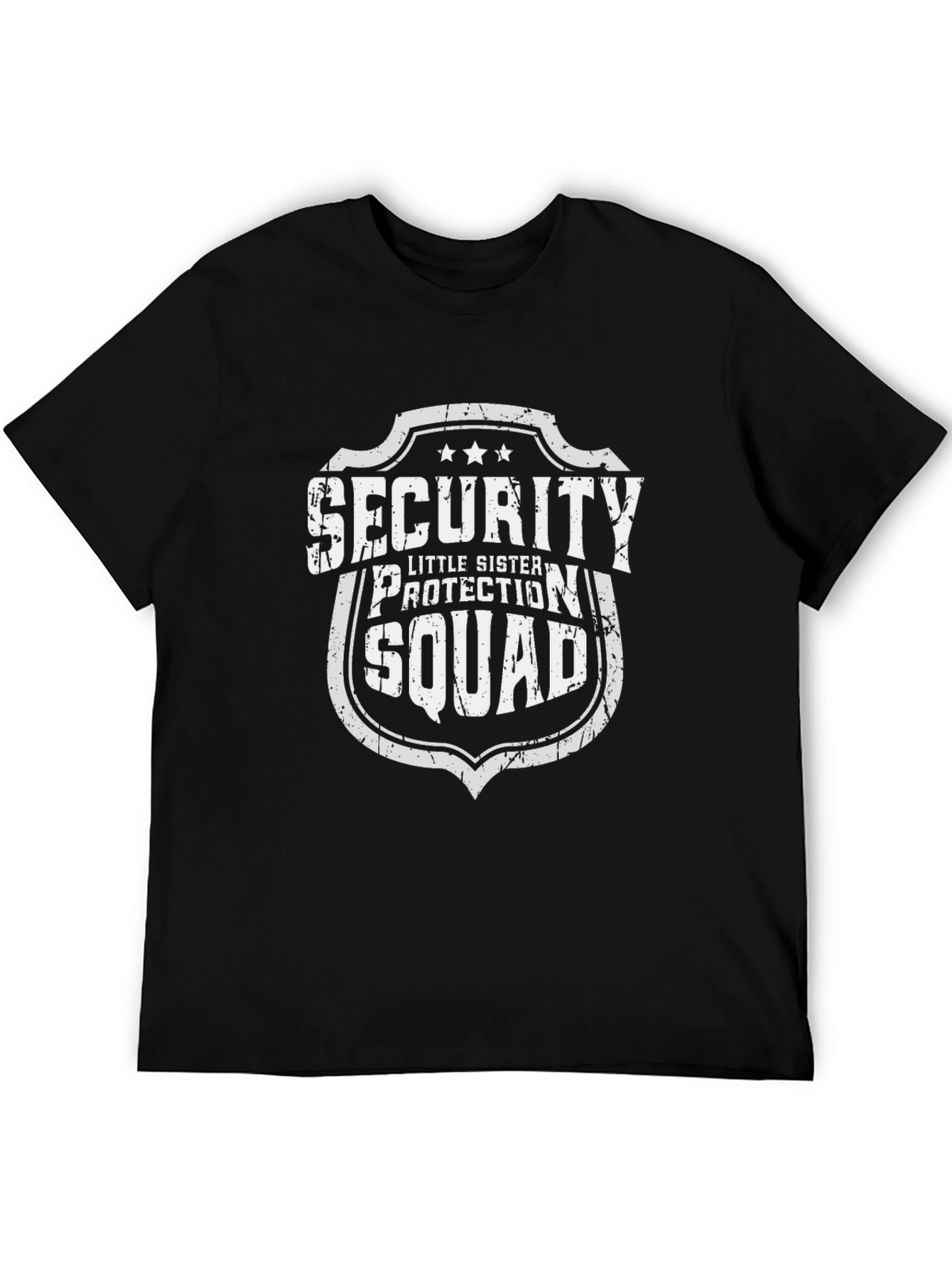 Security Little Sister Protection Squad T-Shirt