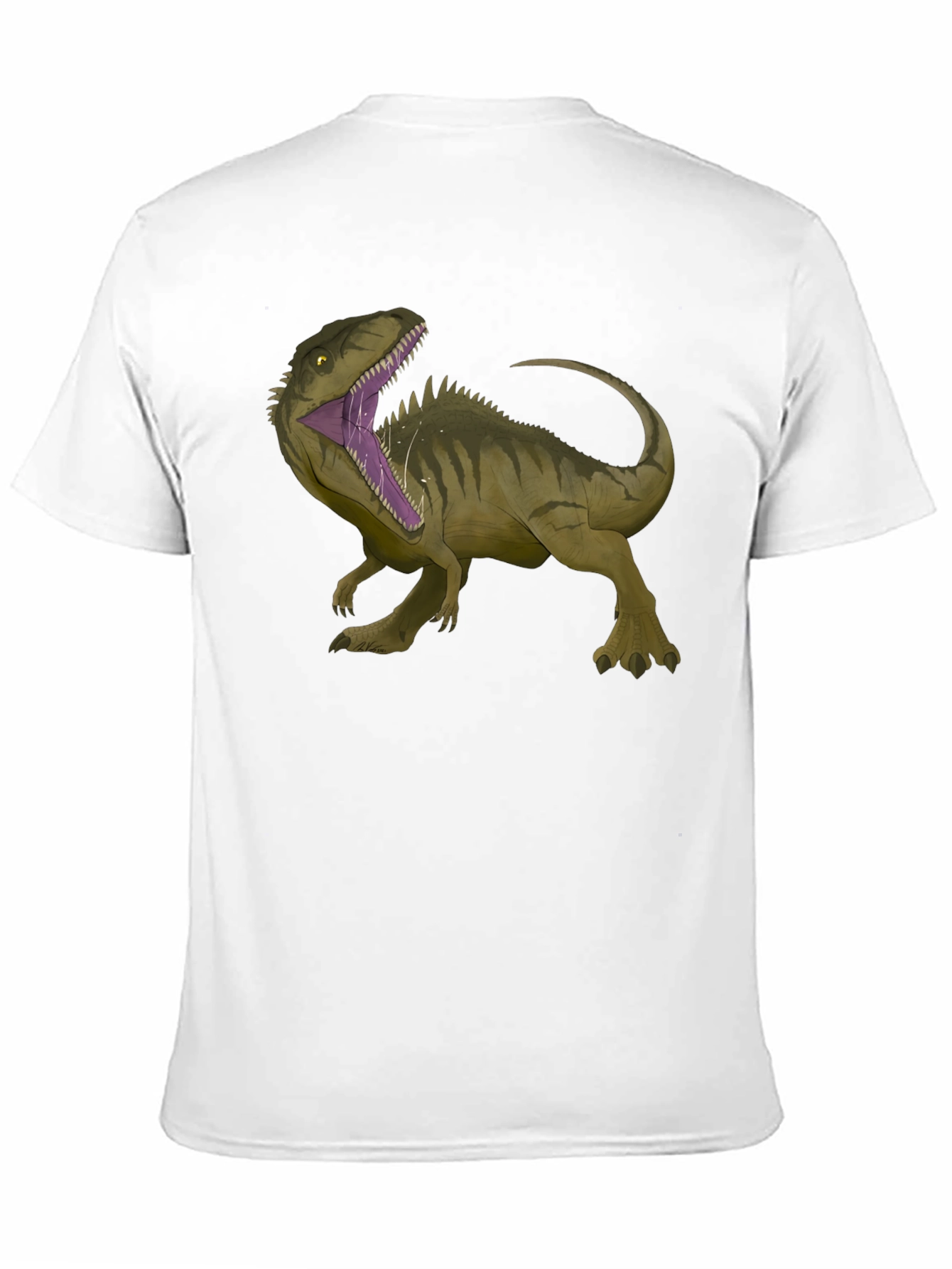 Dinosaur Graphic T-Shirt - Black