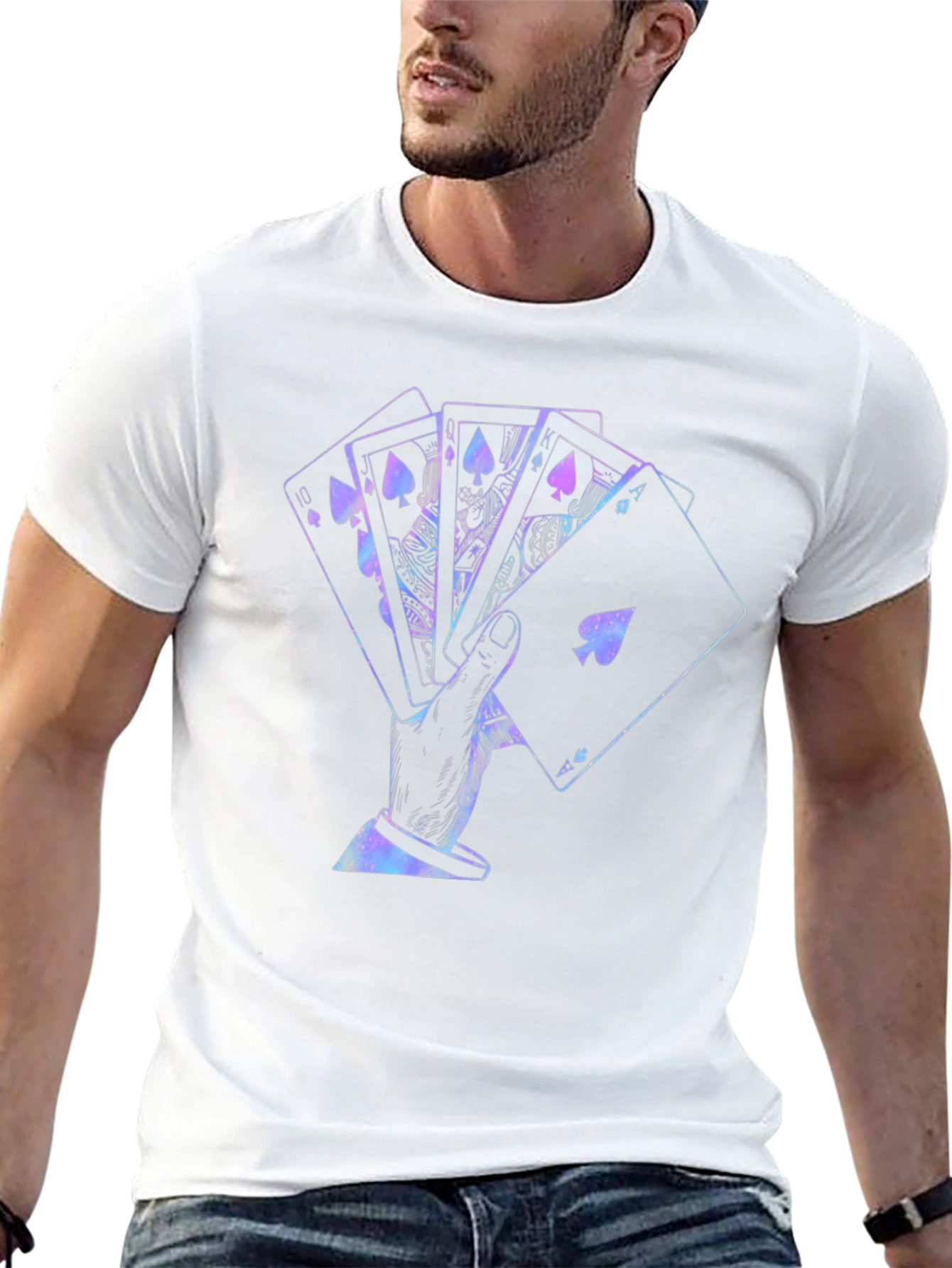 Aces Card Magic Graphic T-Shirt