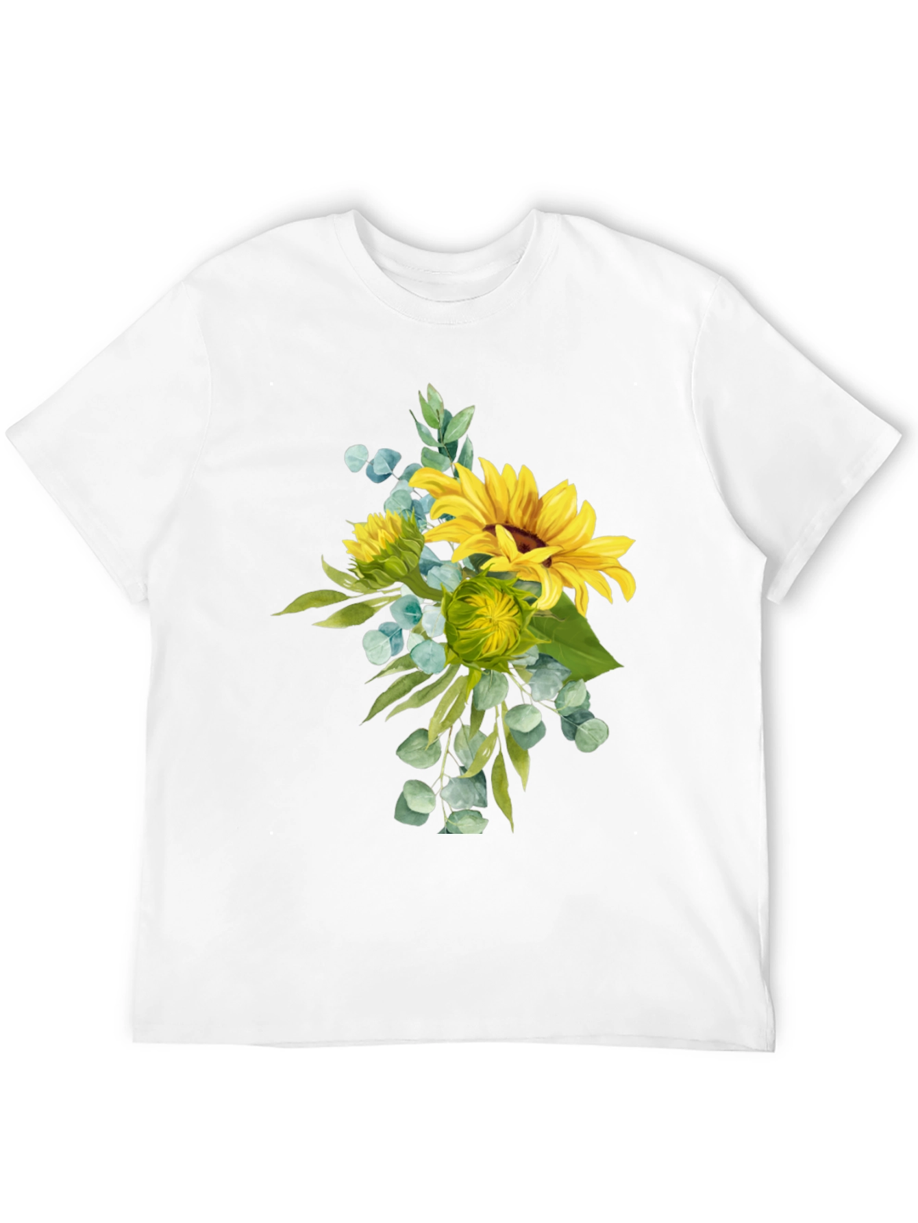 Sunflower Bouquet Graphic T-Shirt