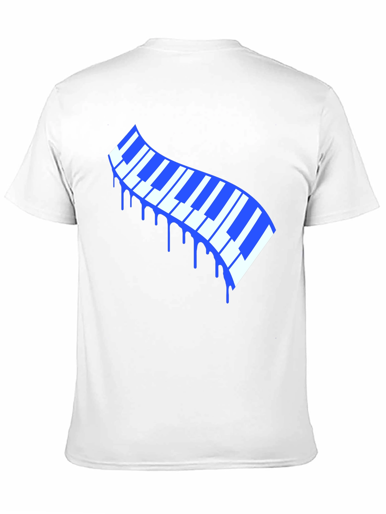 Dripping Keys Graphic Tee - Stylish Music Lover T-Shirt