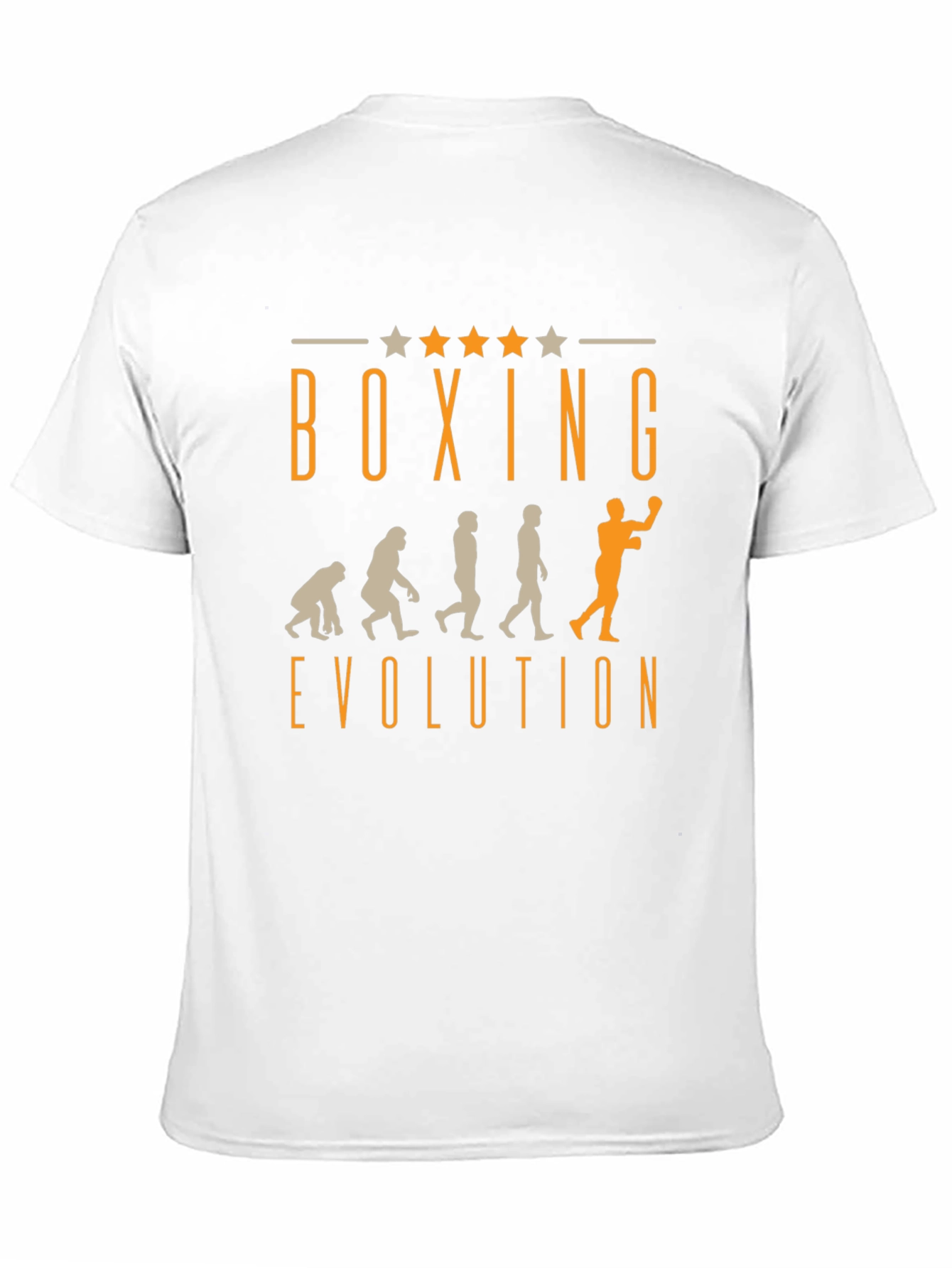 Boxing Evolution Graphic T-Shirt - Mens Black Tee