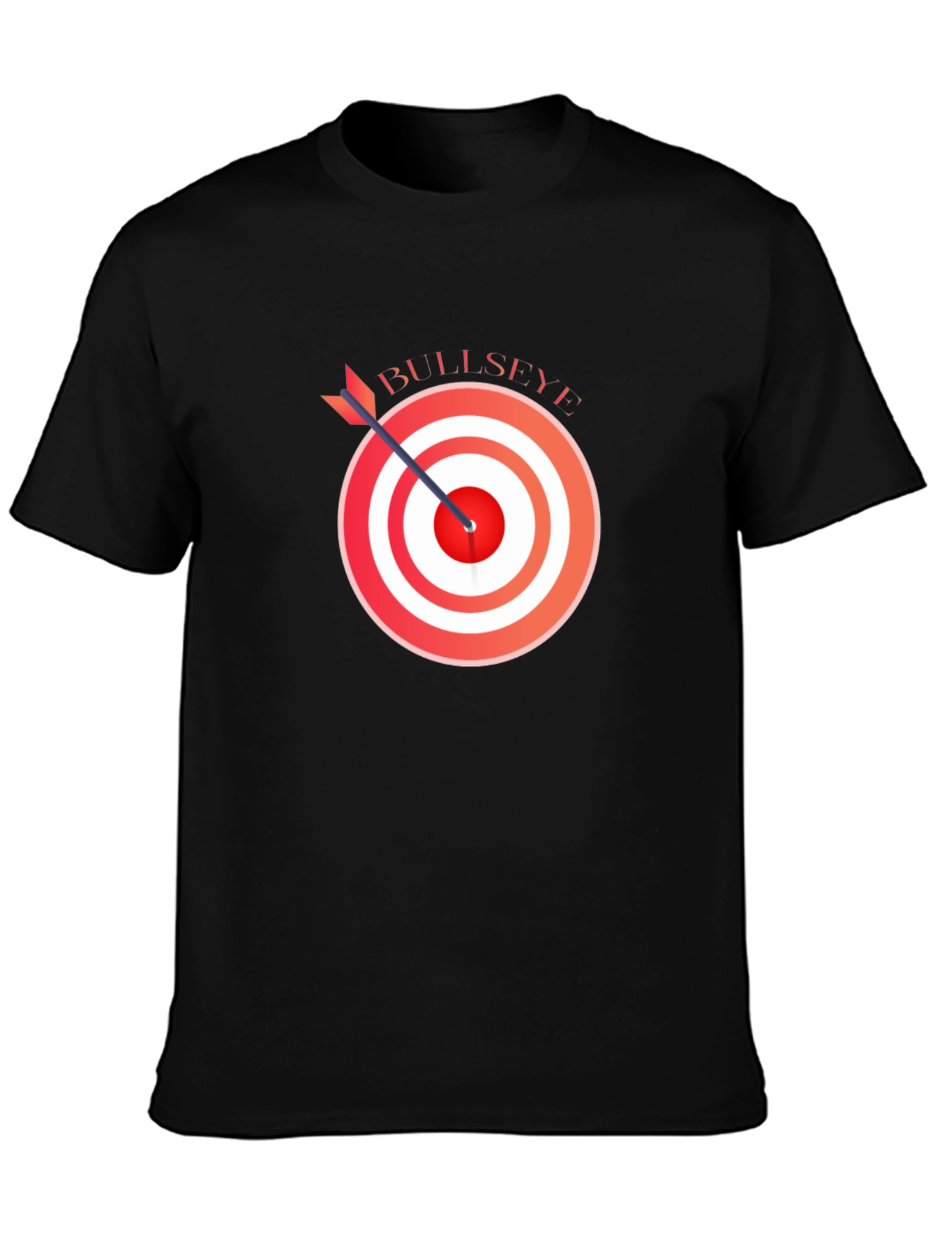 Bullseye Arrow T-Shirt - Black