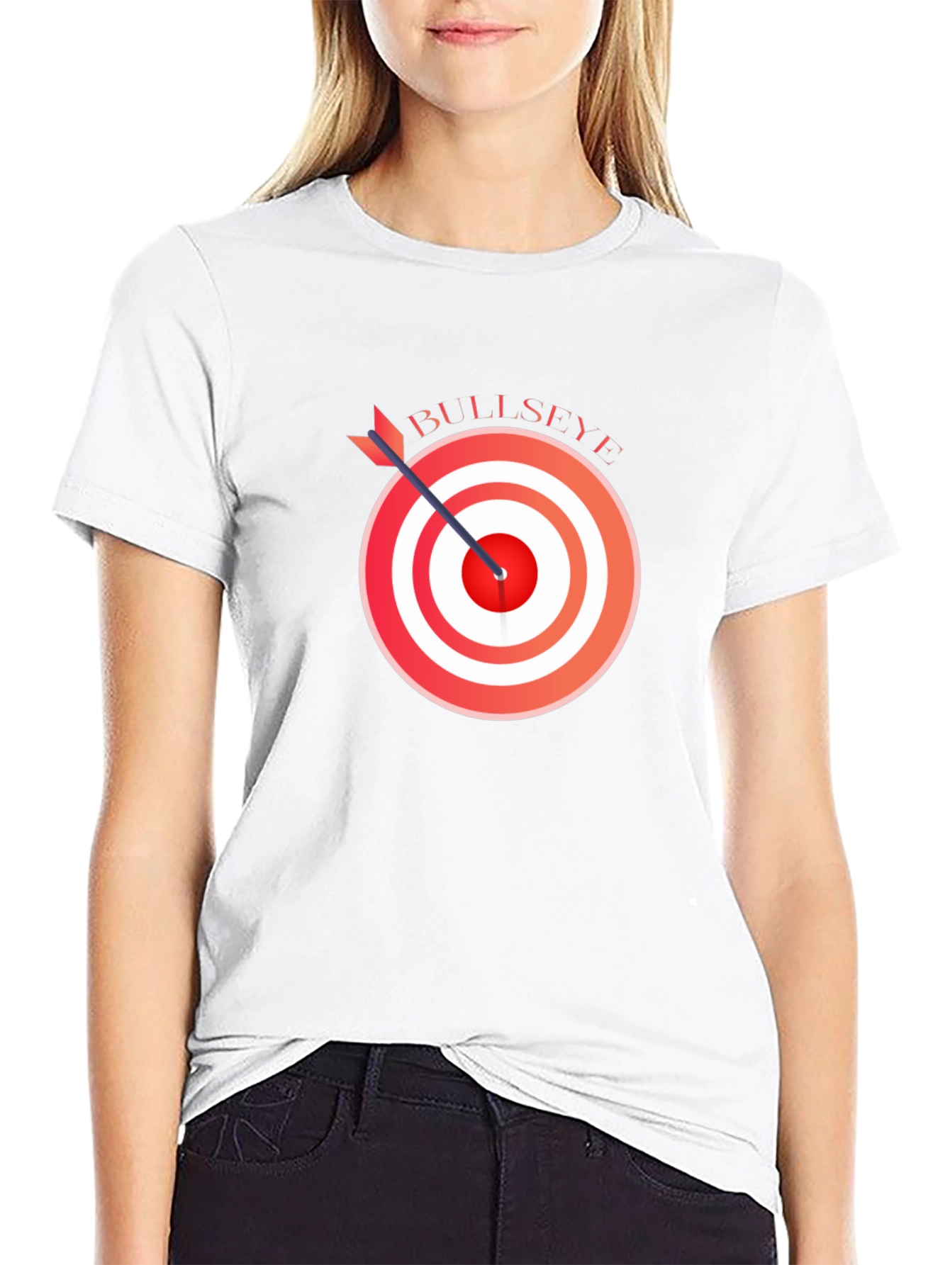 Bullseye Arrow T-Shirt - Black