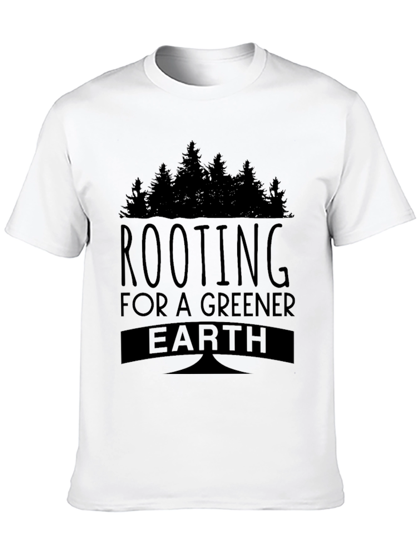 Rooting for a Greener Earth Graphic Tee