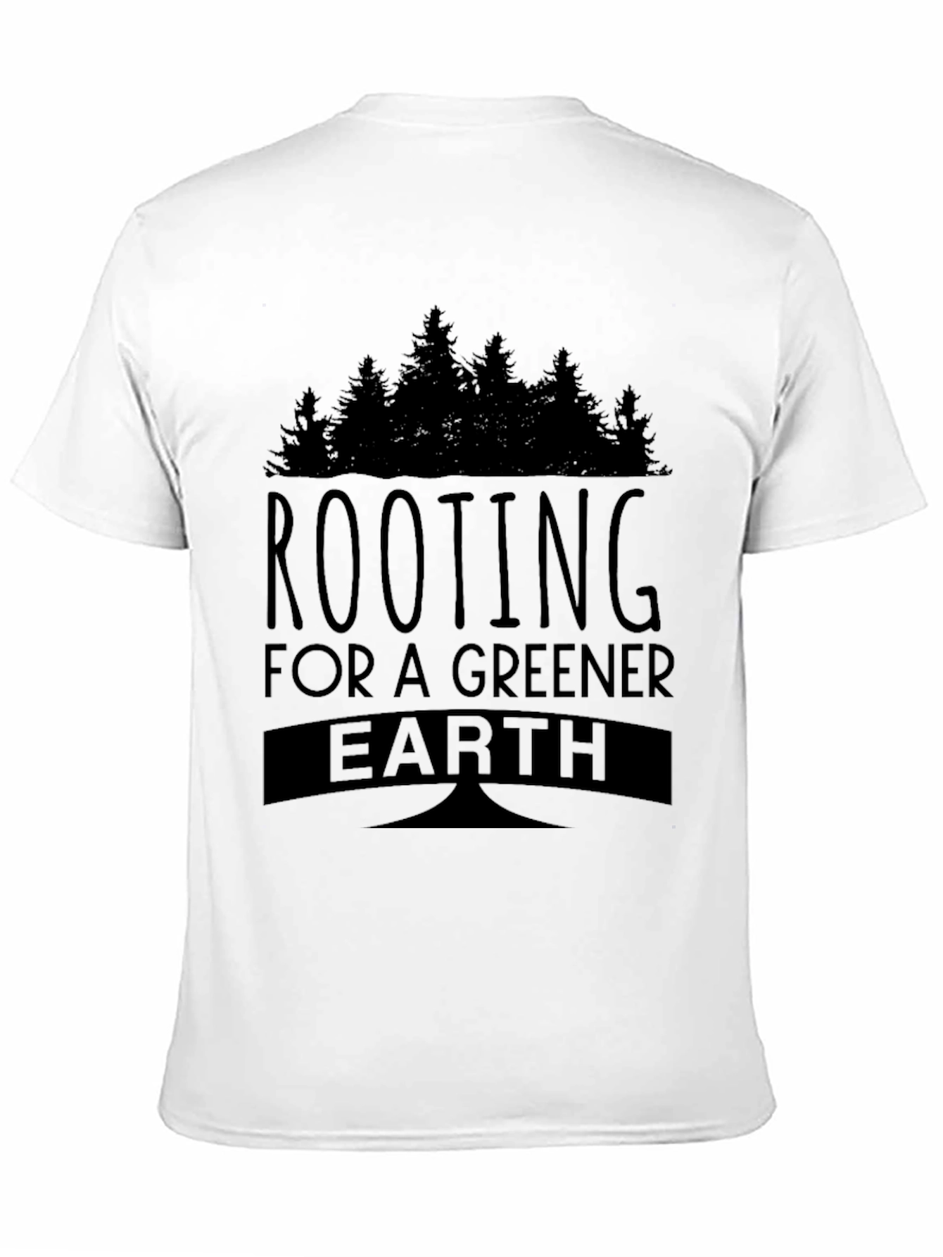 Rooting for a Greener Earth Graphic Tee
