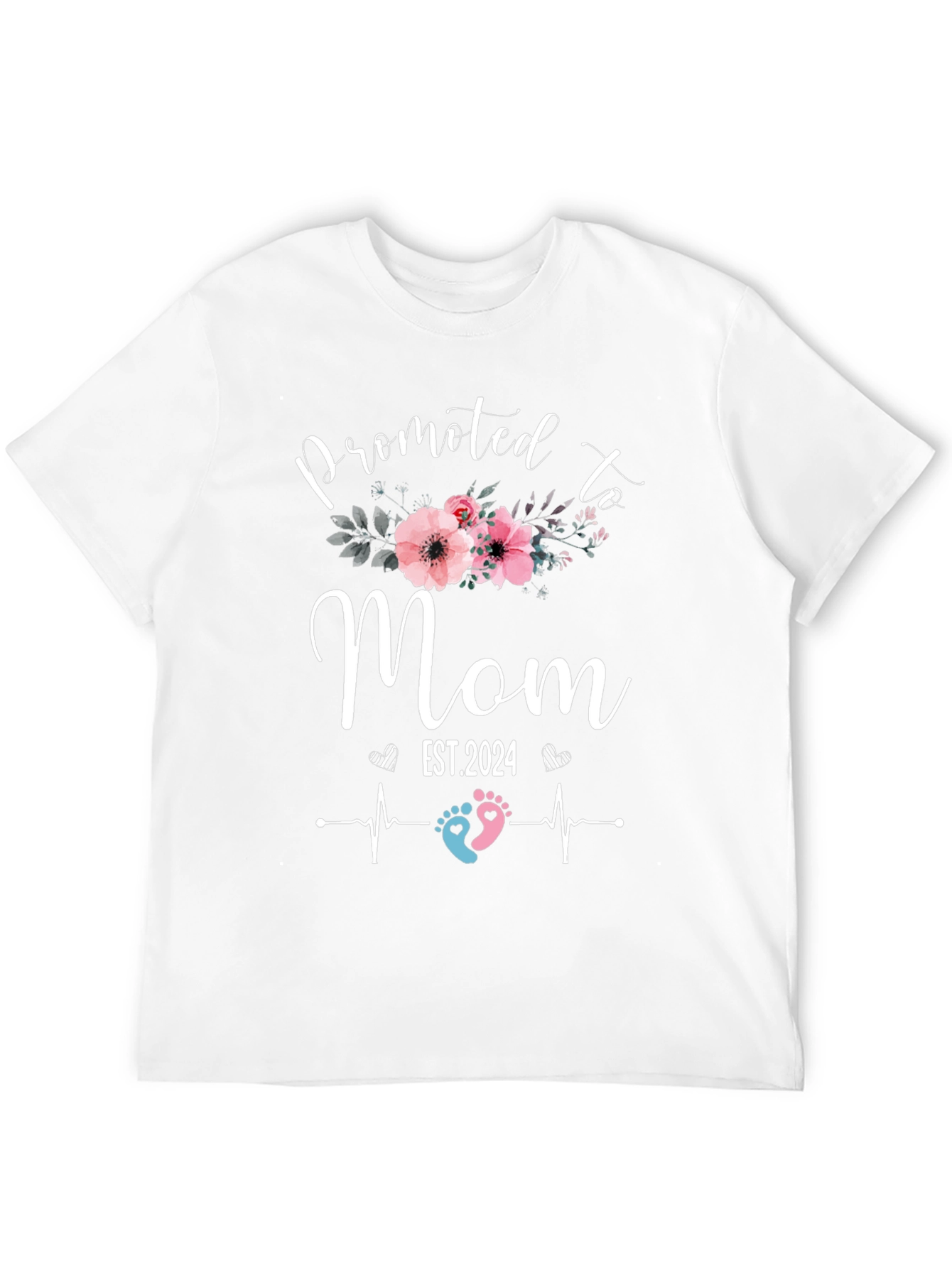 Promoted to Mom 2024 T-Shirt