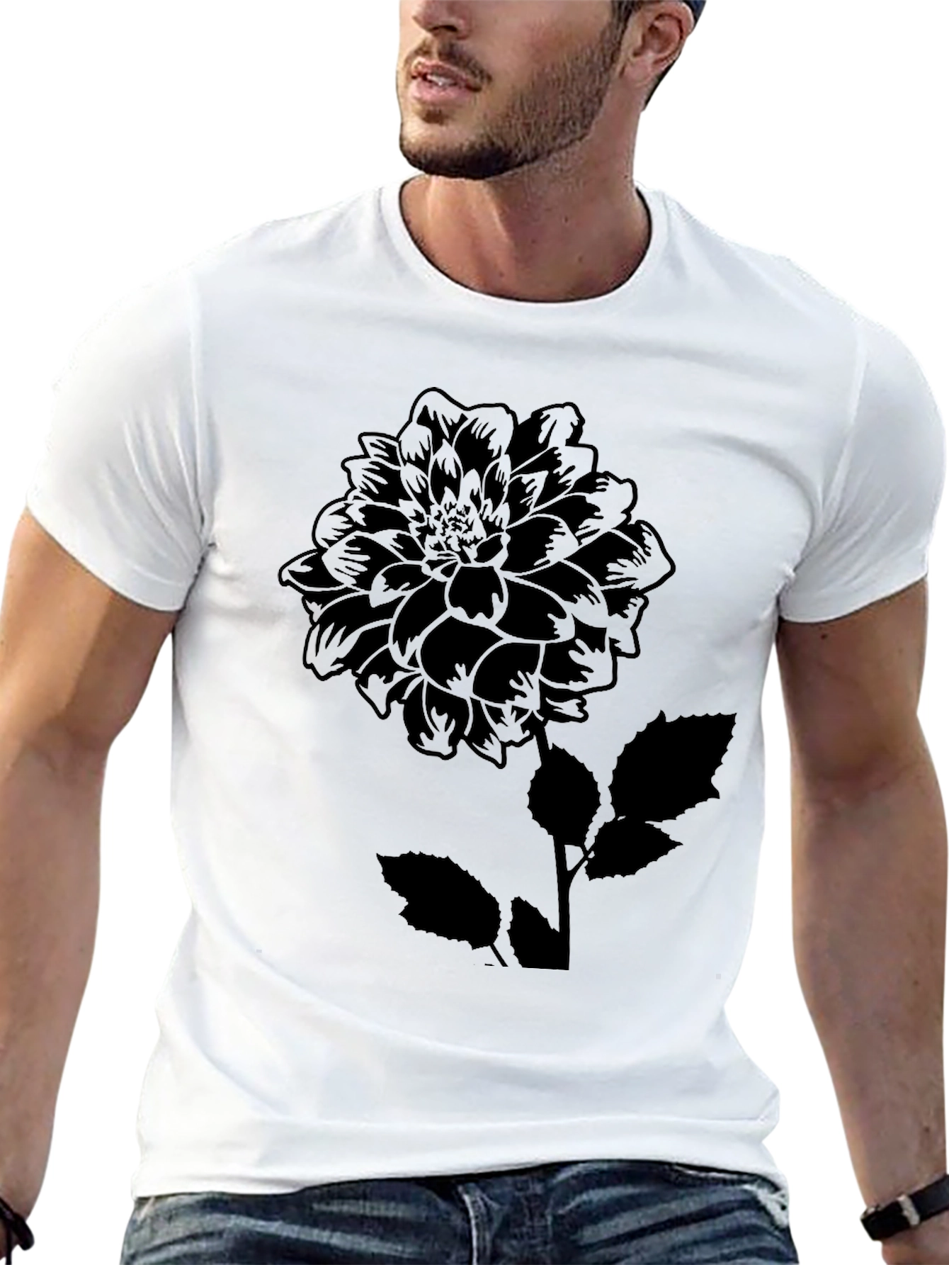 Black Dahlia Graphic T-Shirt