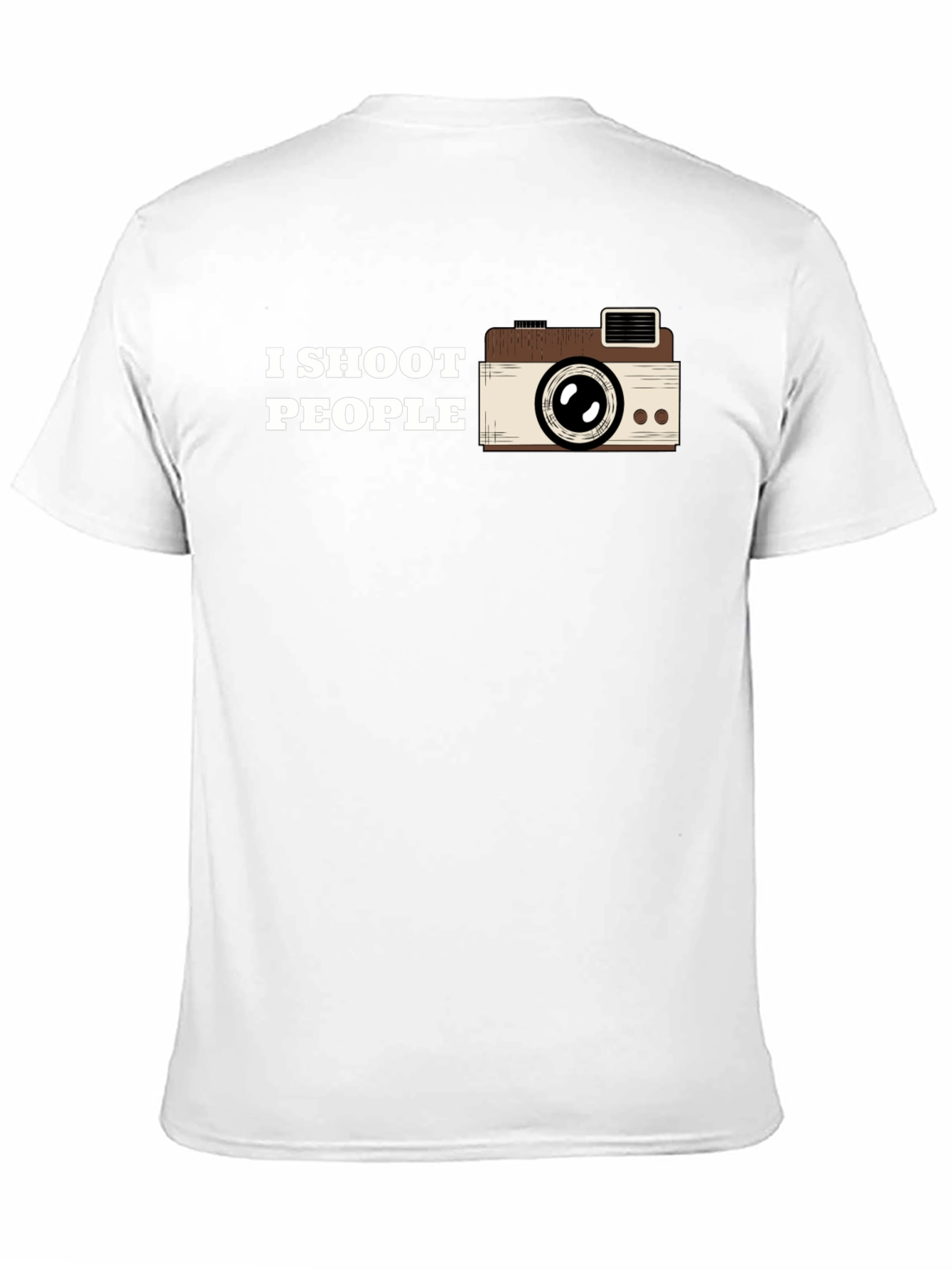 I Shoot People Camera Graphic Tee