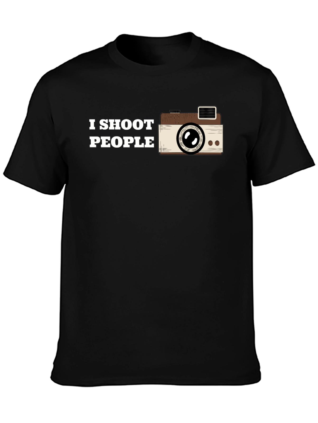 I Shoot People Camera Graphic Tee
