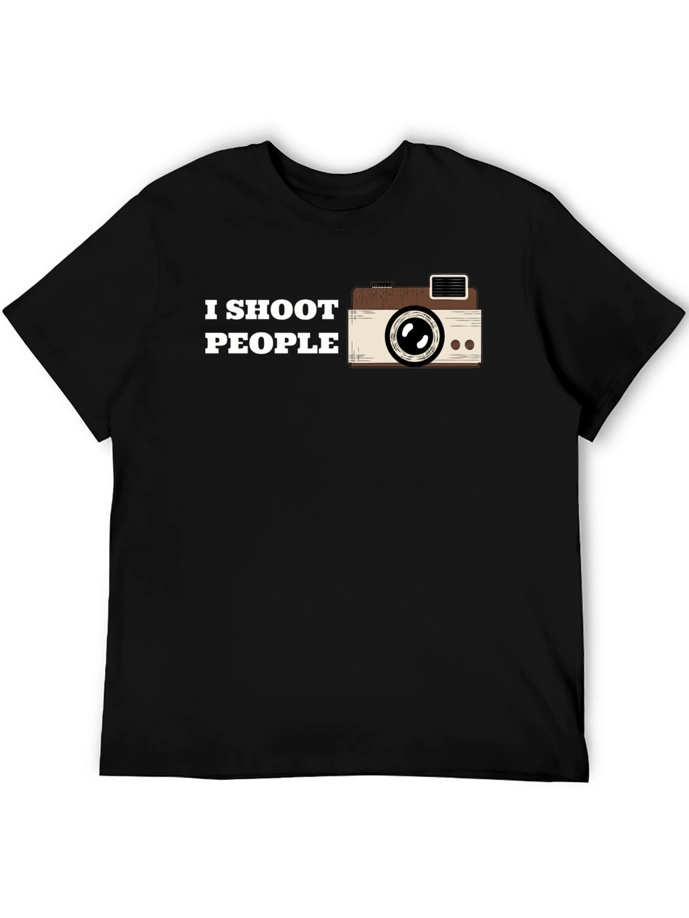 I Shoot People Camera Graphic Tee