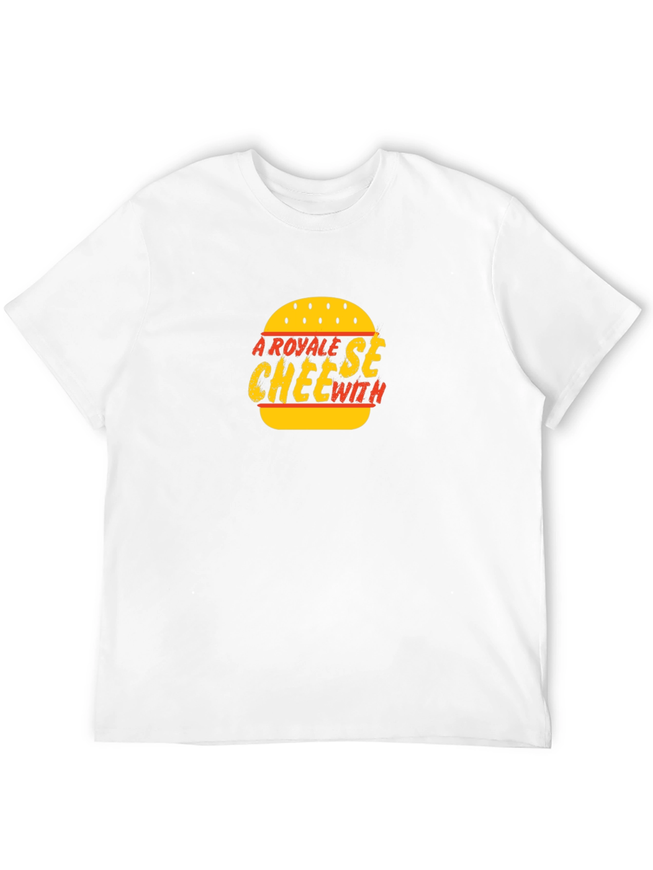 Royal Cheese With Black Tee