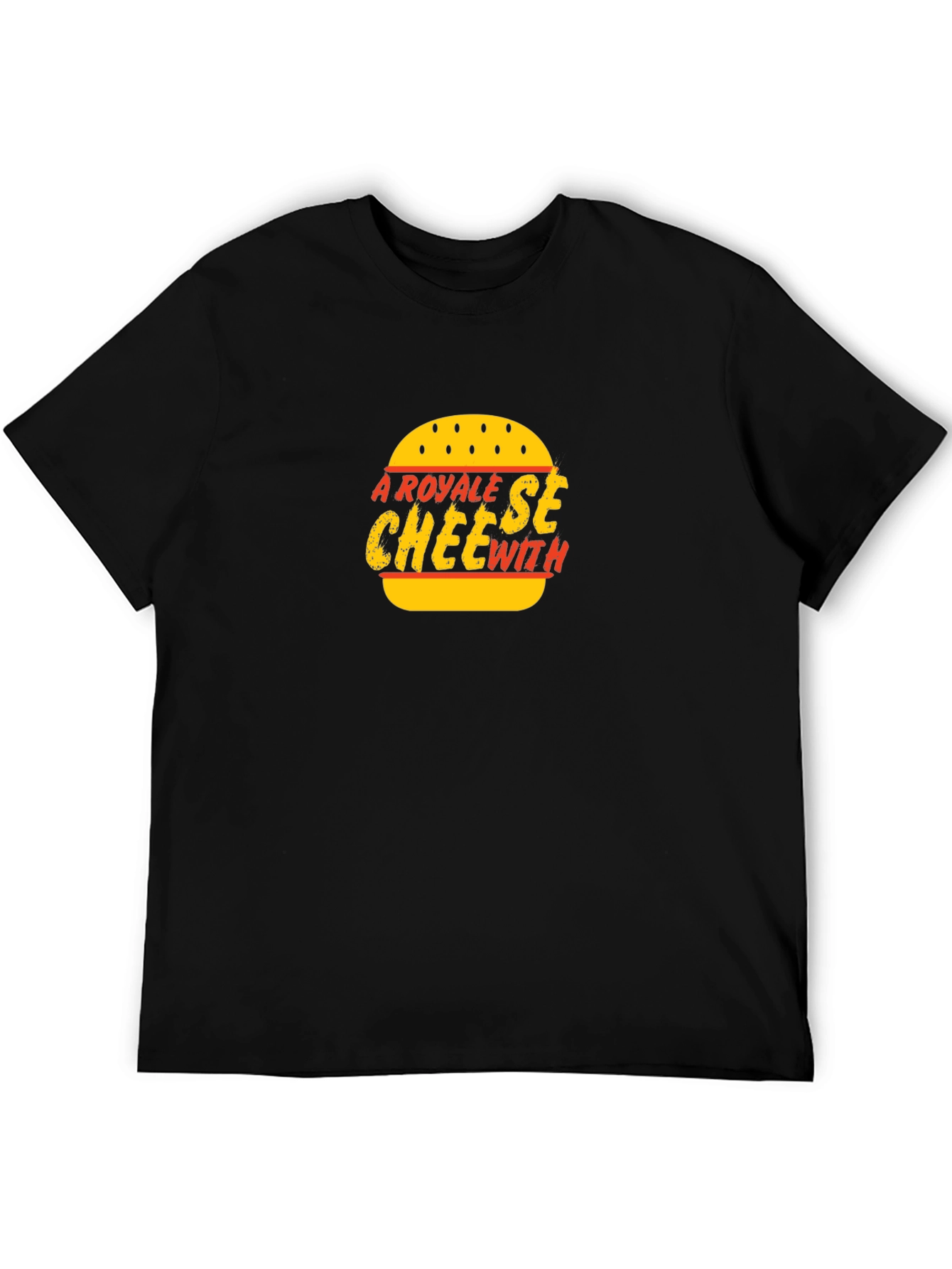 Royal Cheese With Black Tee