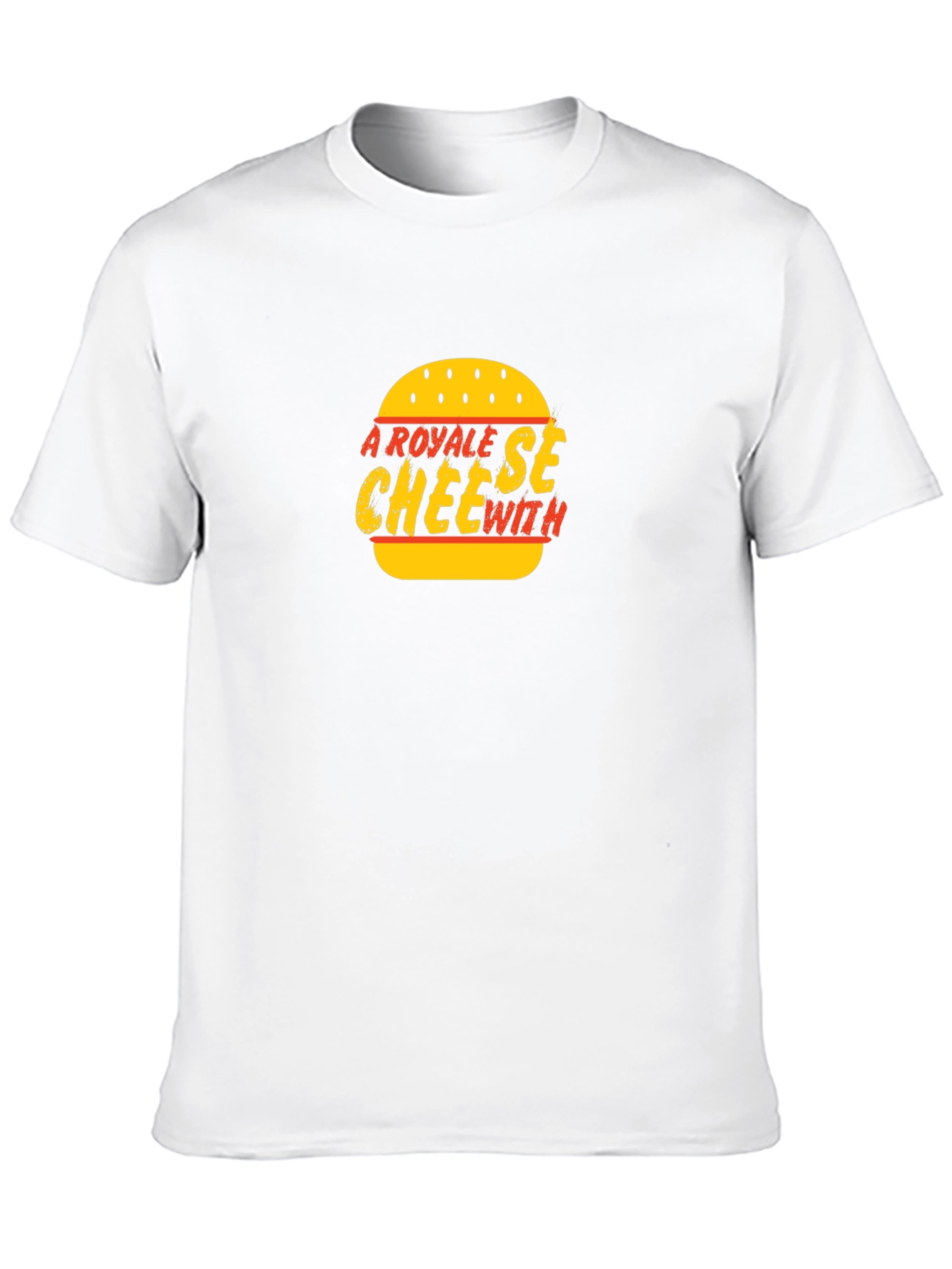 Royal Cheese With Black Tee