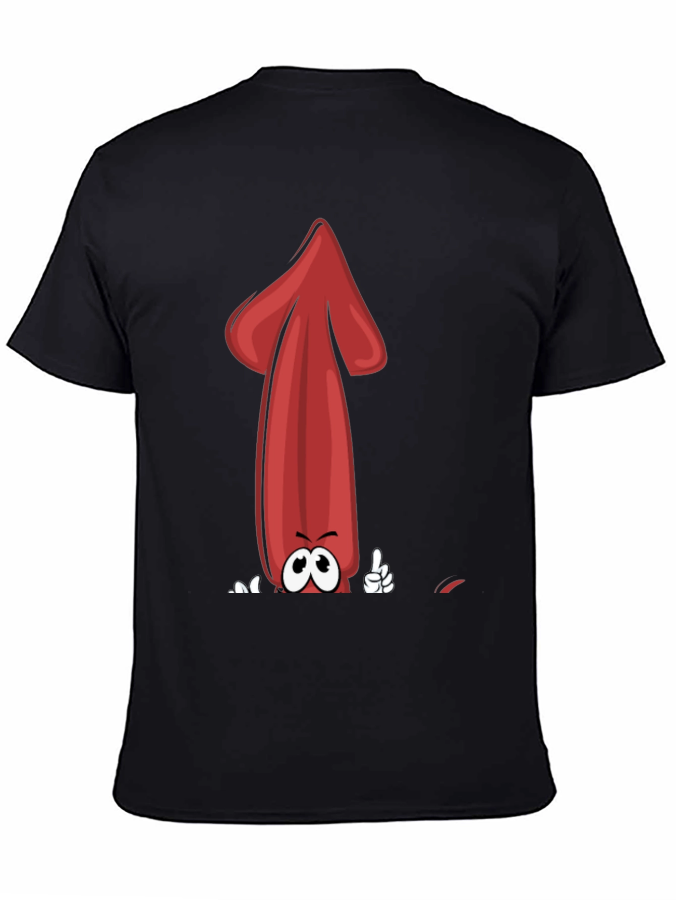 Funny Up Arrow Cartoon Graphic Tee