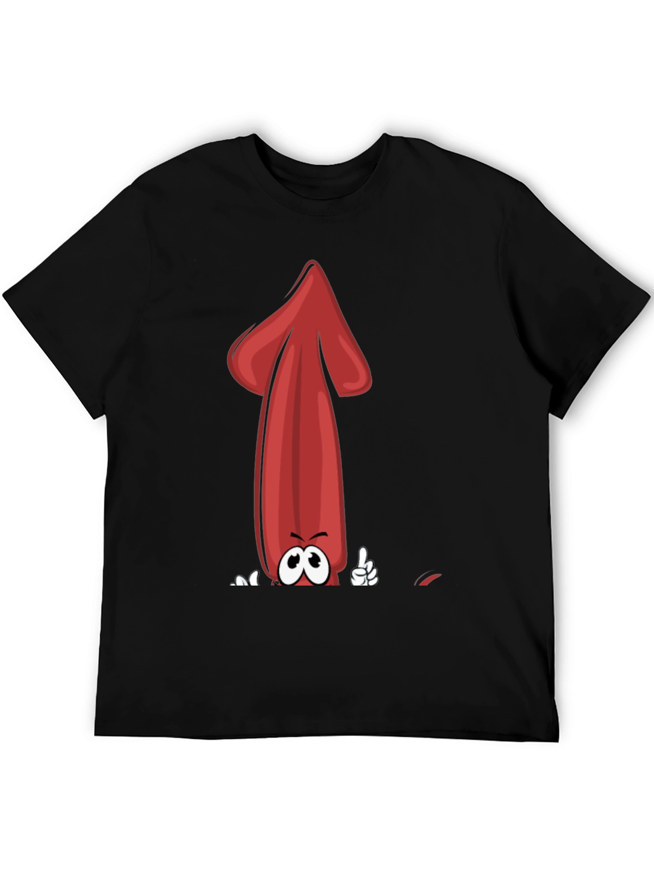 Funny Up Arrow Cartoon Graphic Tee