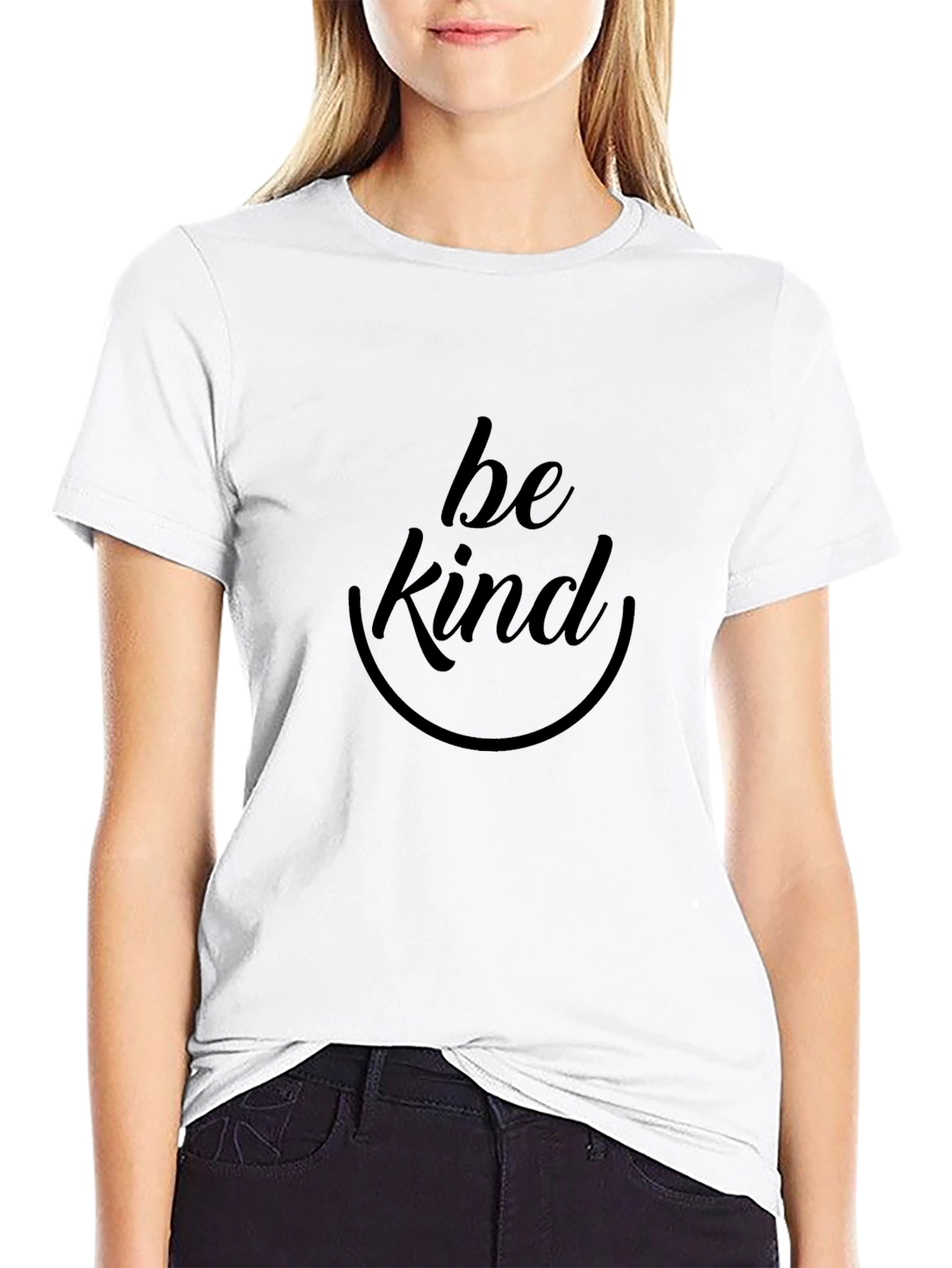 Be Kind Black Graphic Tee - Unisex