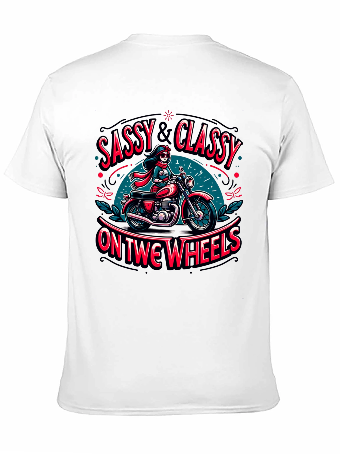 Sassy & Classy Motorcycle Graphic Tee