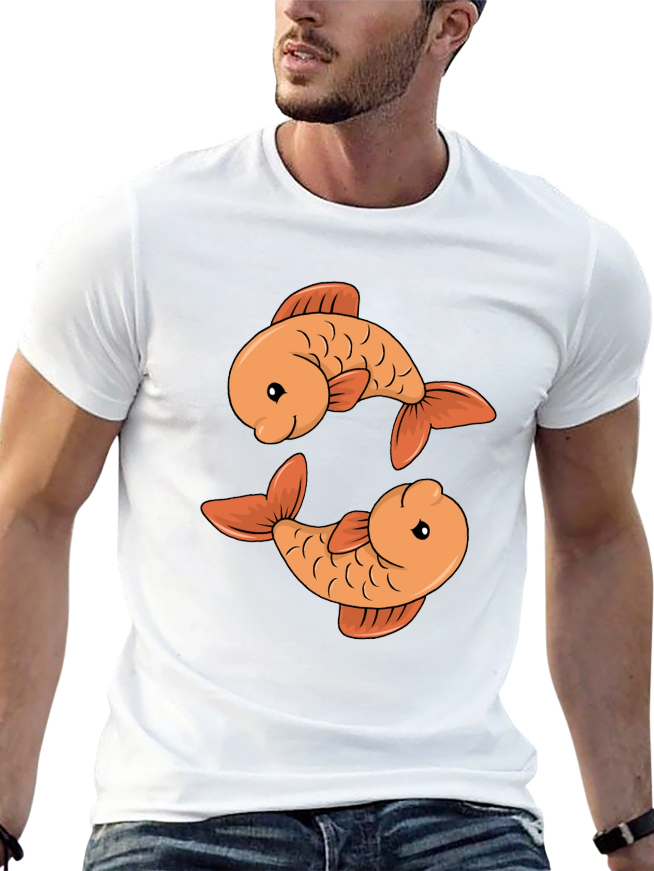 Pisces Fish Graphic Tee - Zodiac T-Shirt