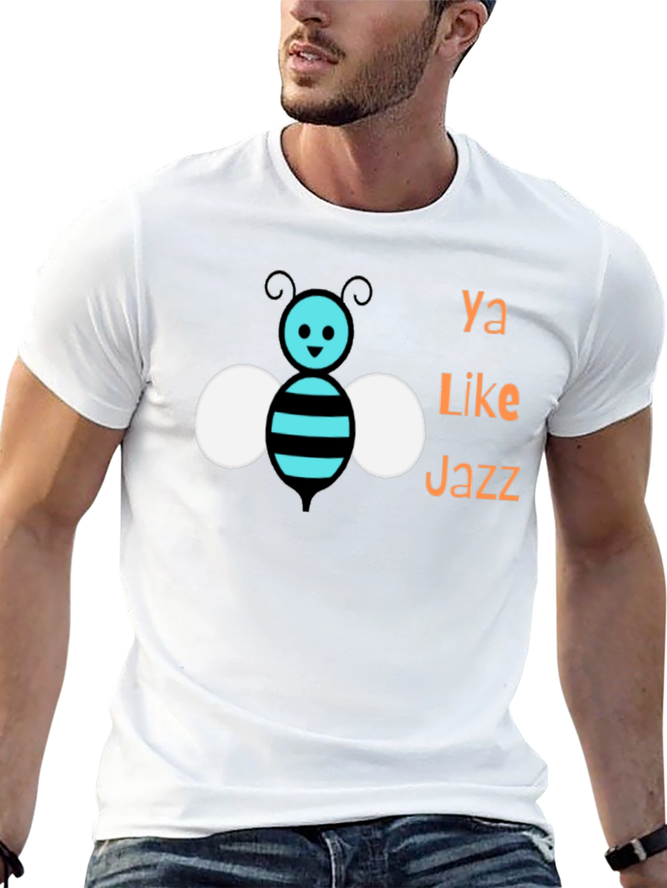 Ya Like Jazz Bee Graphic T-Shirt