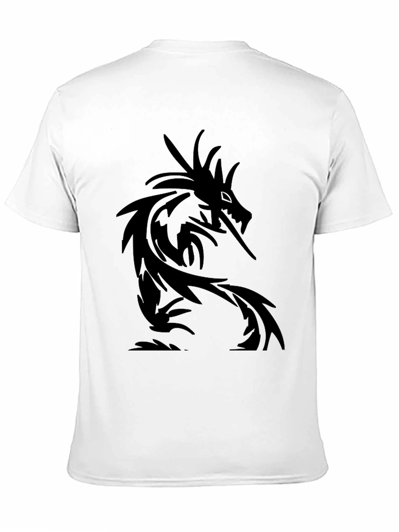 Black Dragon Graphic T-Shirt - Mens Fashion