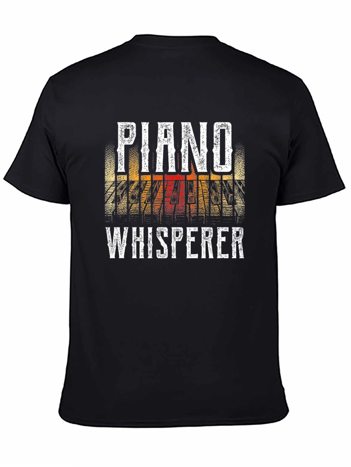 Piano Whisperer Graphic Tee - Musician T-Shirt