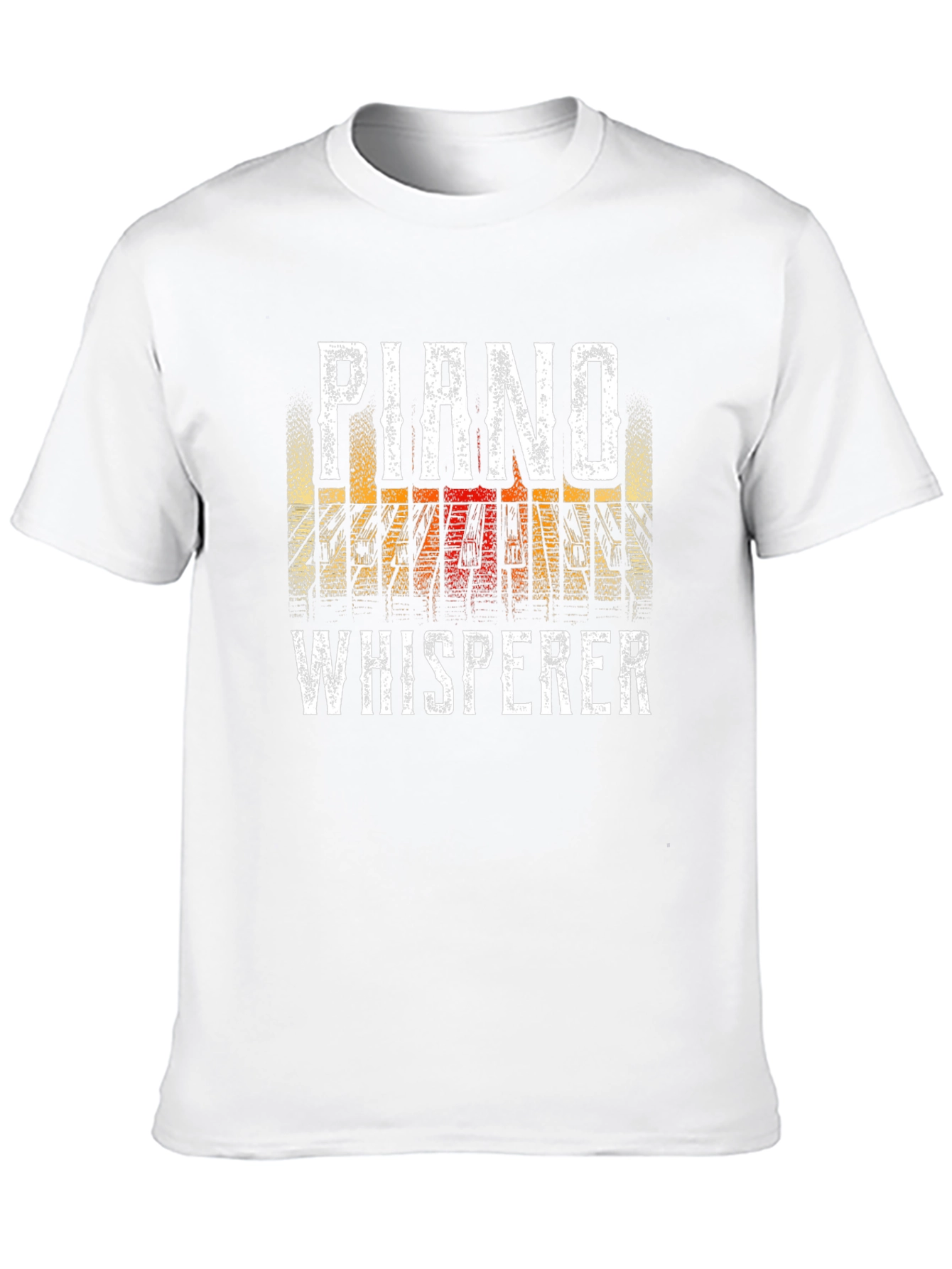 Piano Whisperer Graphic Tee - Musician T-Shirt