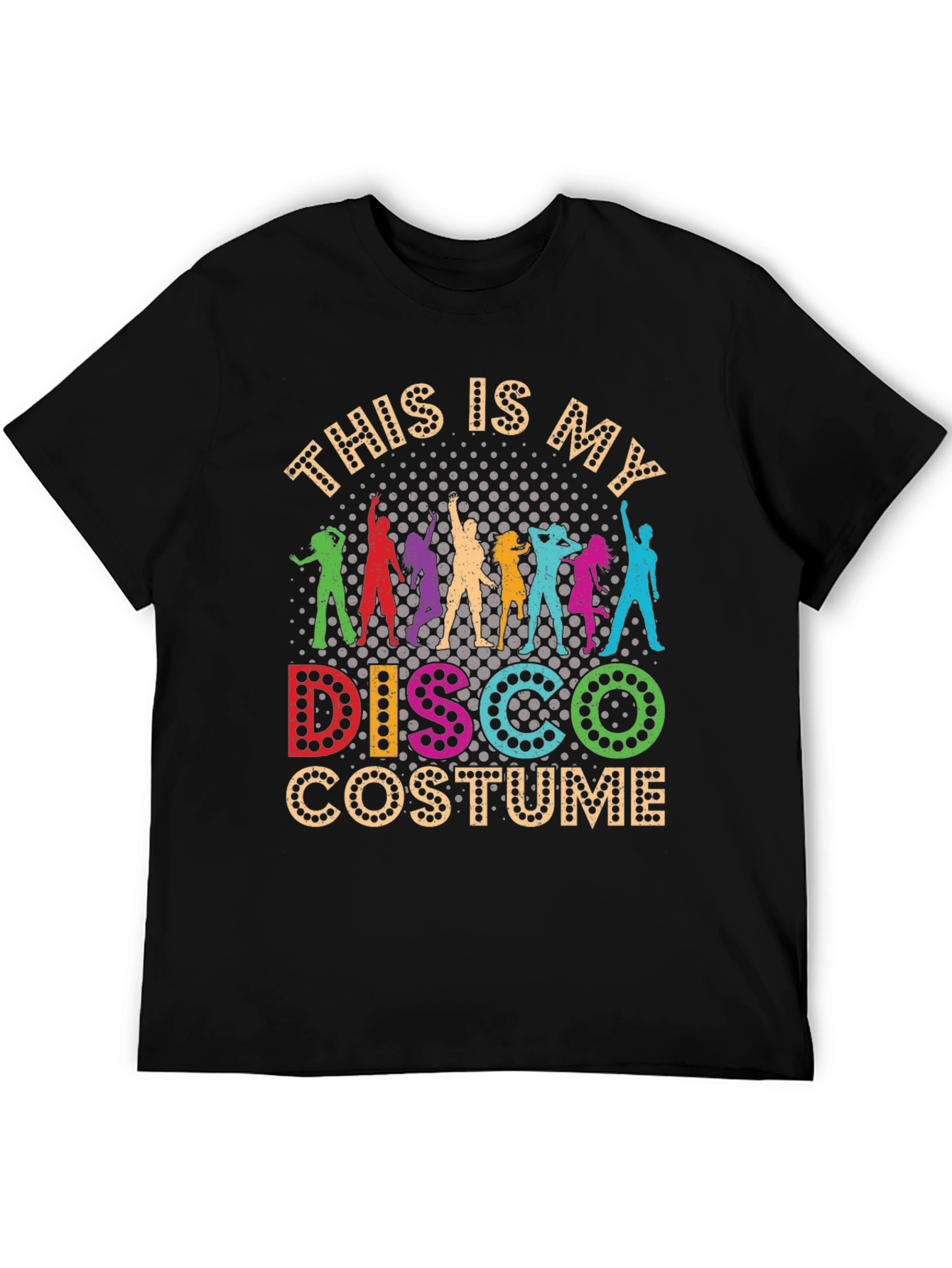 Retro Disco Costume Graphic T-Shirt